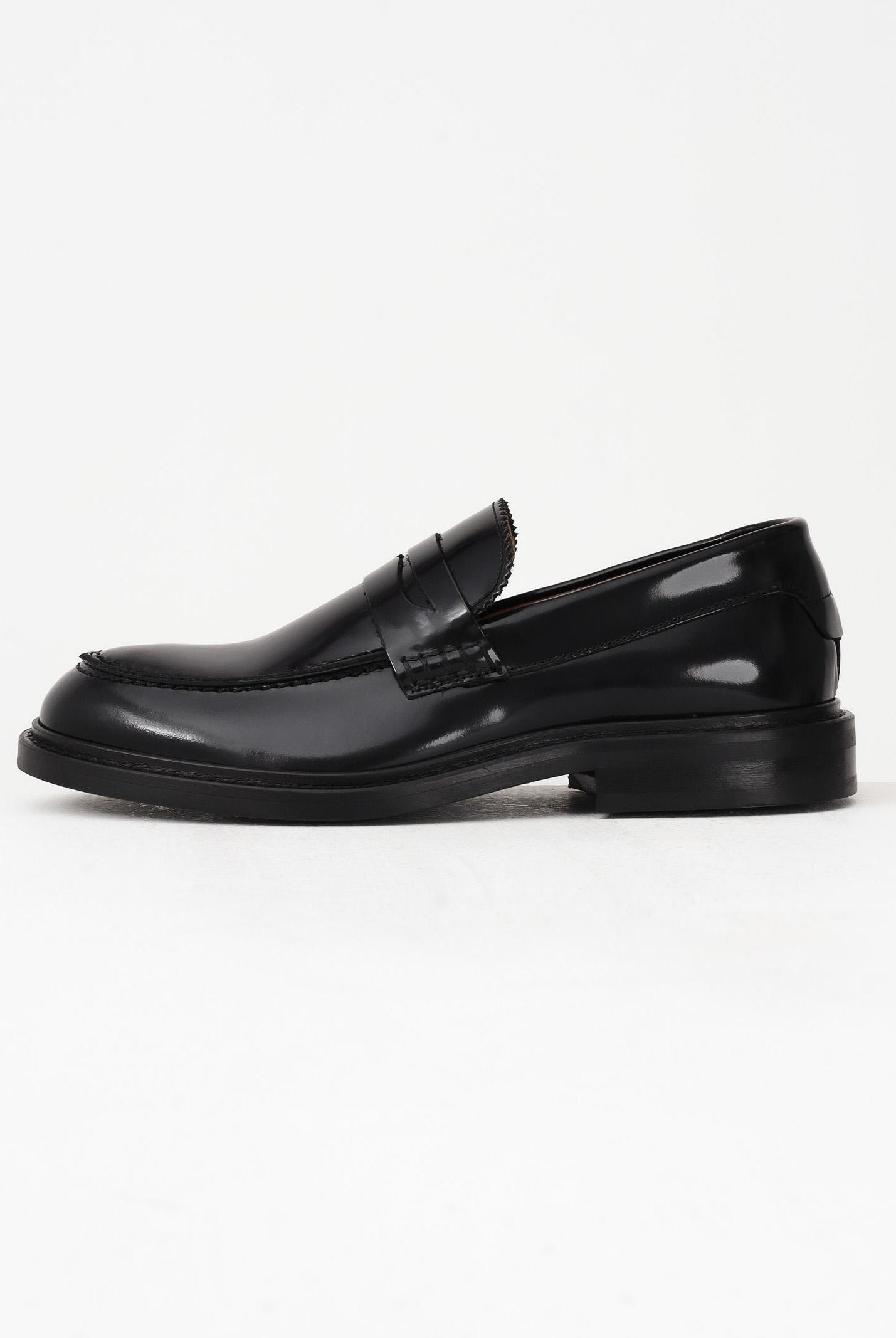 SELECTED HOMME Mocassini neri da uomo 16094711 BL SELECTED HOMME