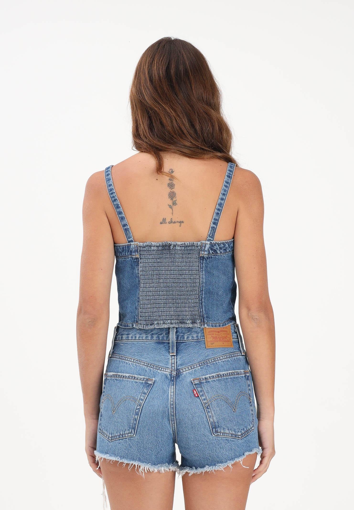 LEVI'S Top Lightweight in denim medio da donna 005NO-0005 . LEVI'S®