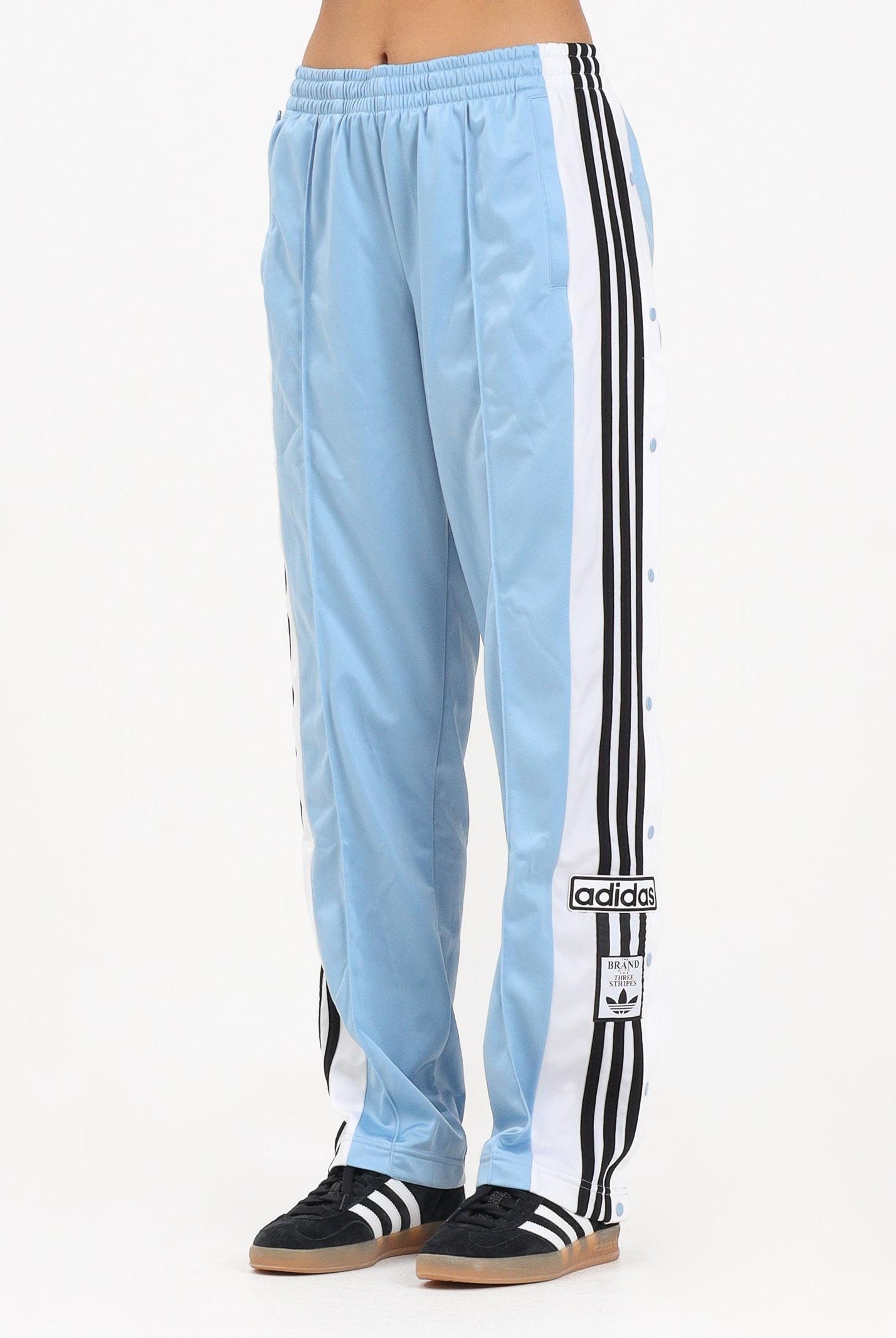 ADIDAS ORIGINALS Pantalone sportivo Adibreak azzurro da donna JV7513  ADIDAS ORIGINALS