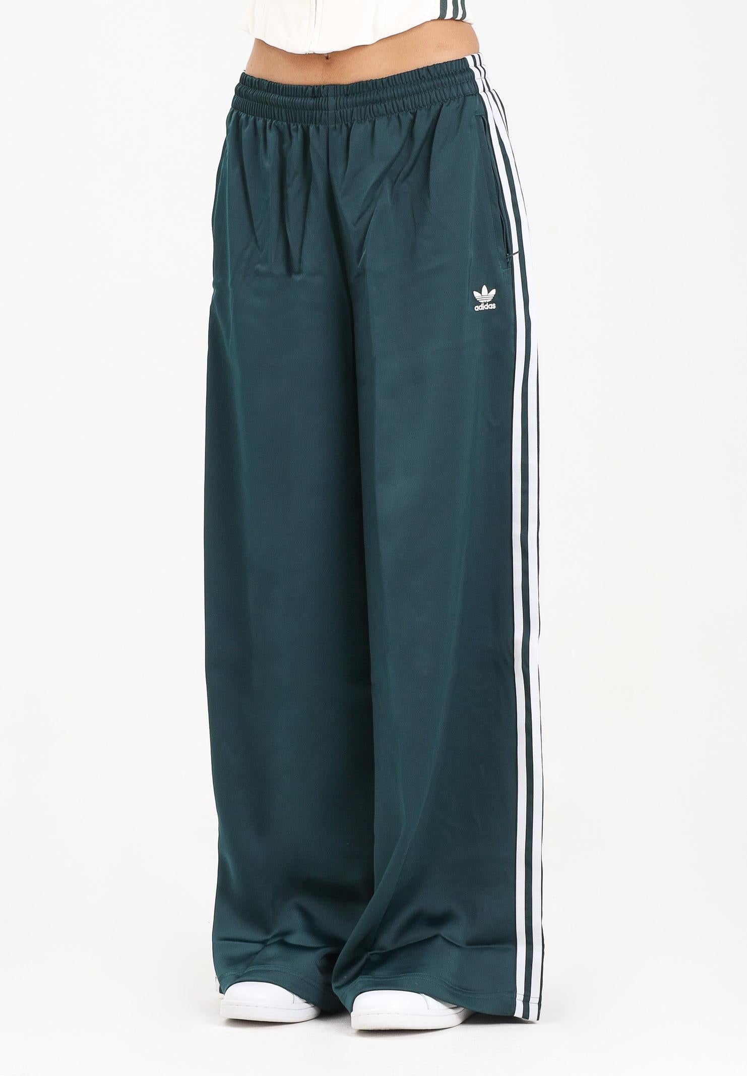 ADIDAS ORIGINALS Pantalone sportivo Adicolor Satin verde da donna JV7511 ADIDAS ORIGINALS