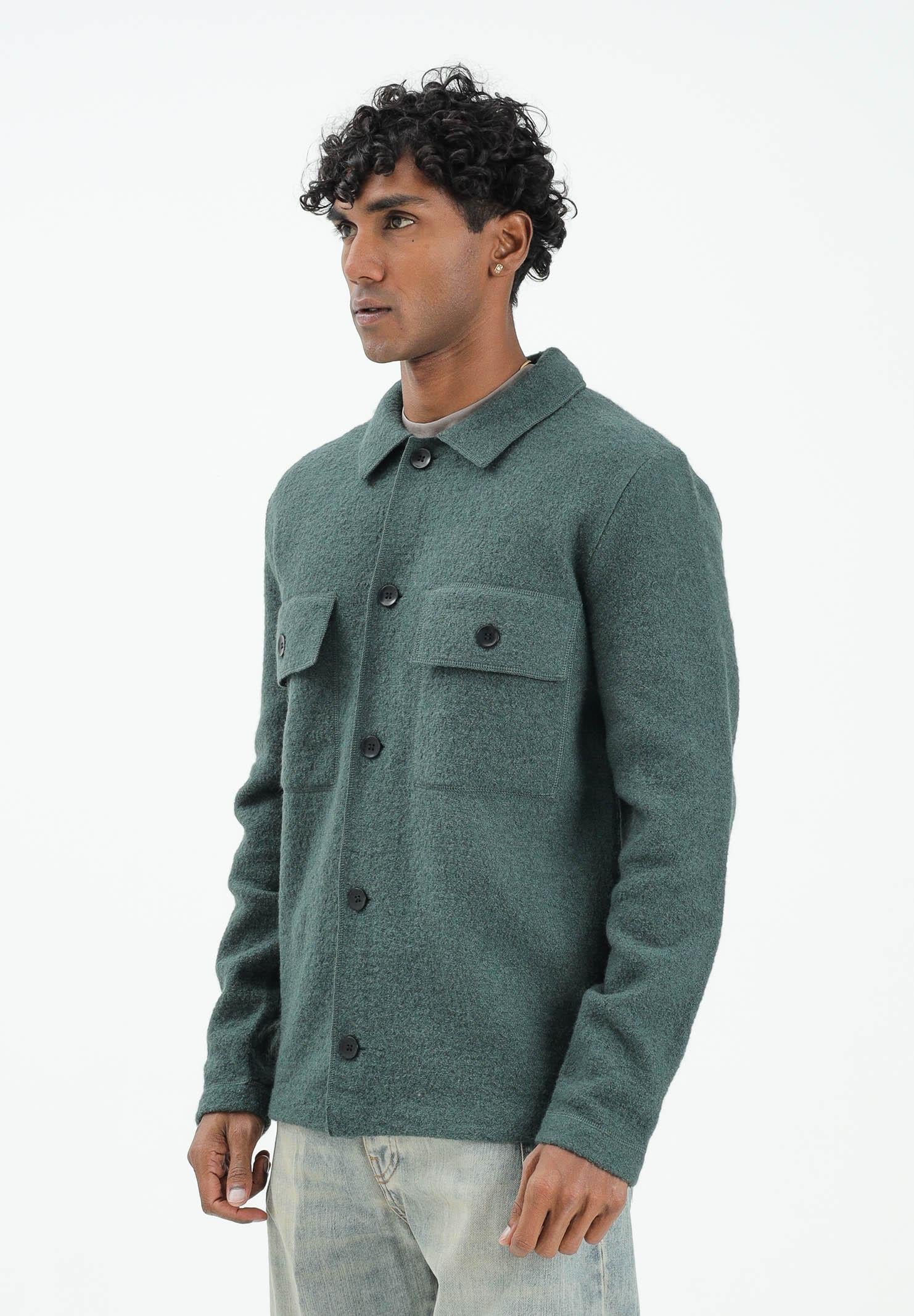 SELECTED HOMME Cardigan verde bosco da uomo 16098580 DeepForest SELECTED HOMME