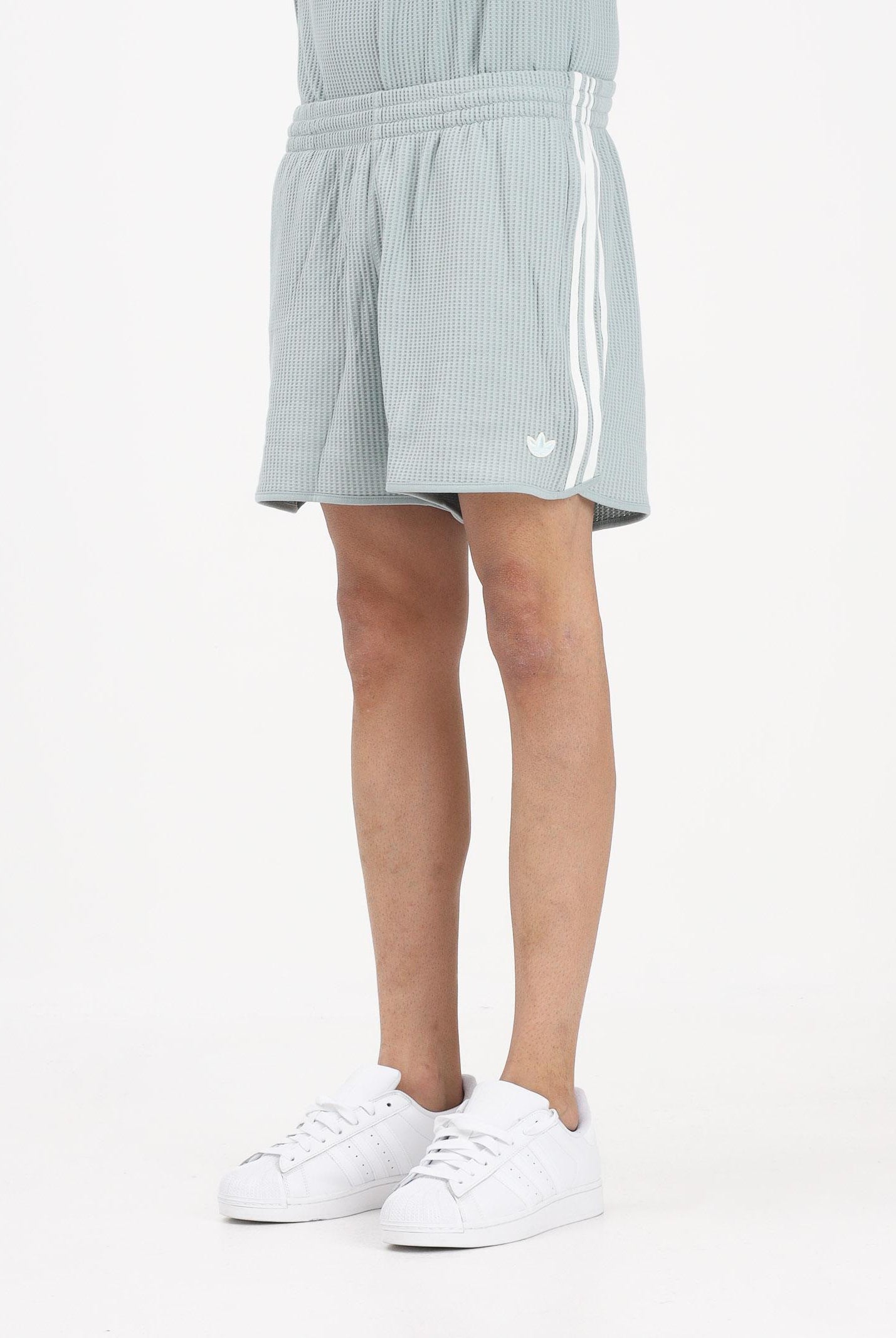 ADIDAS ORIGINALS Shorts sportivo Waffle Sprinter salvia da uomo KX1247 . ADIDAS ORIGINALS