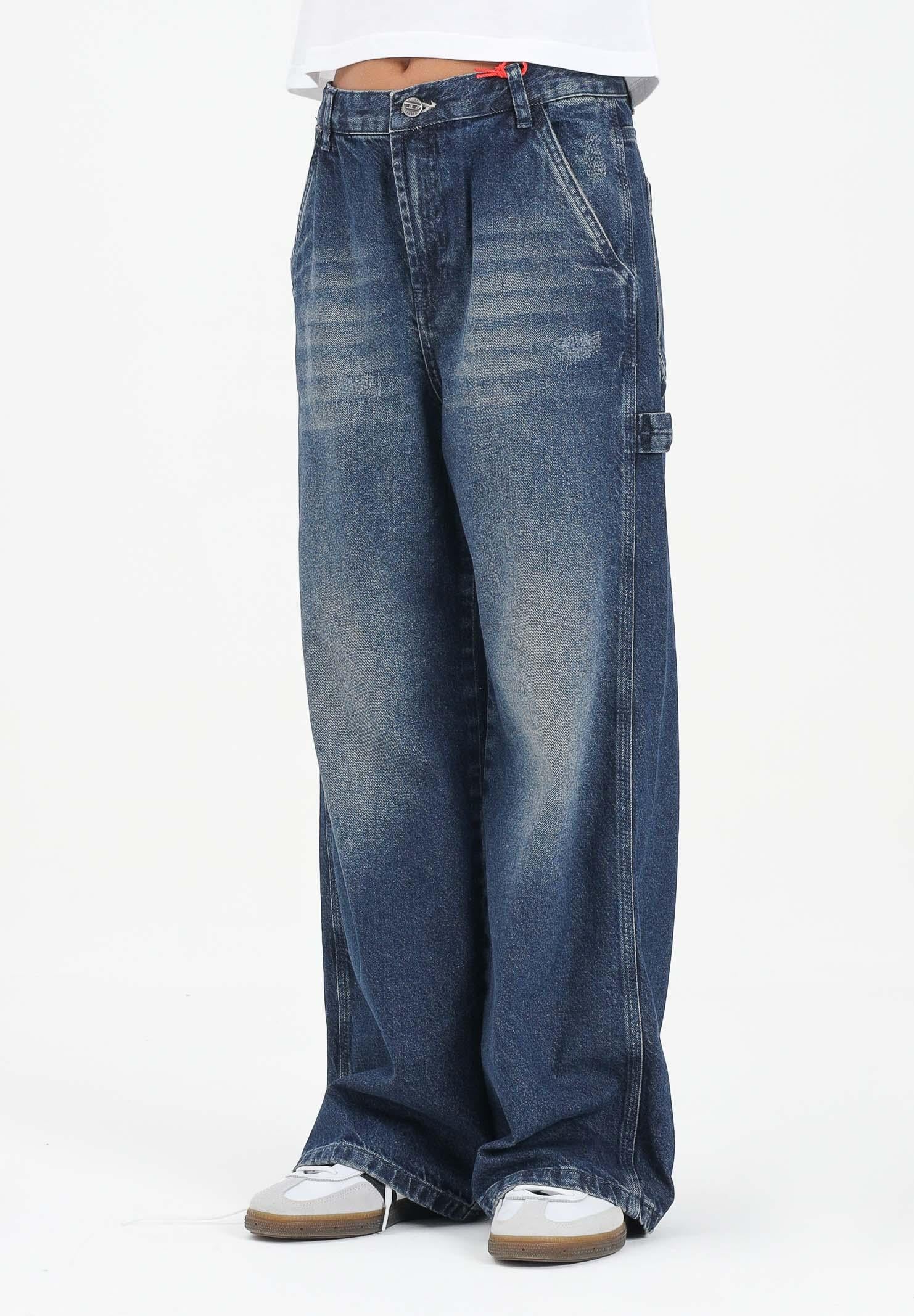 DIESEL Jeans D-Argjx Work in denim blu per donna, ragazzi e bambini J02349KXBQC K01 DIESEL