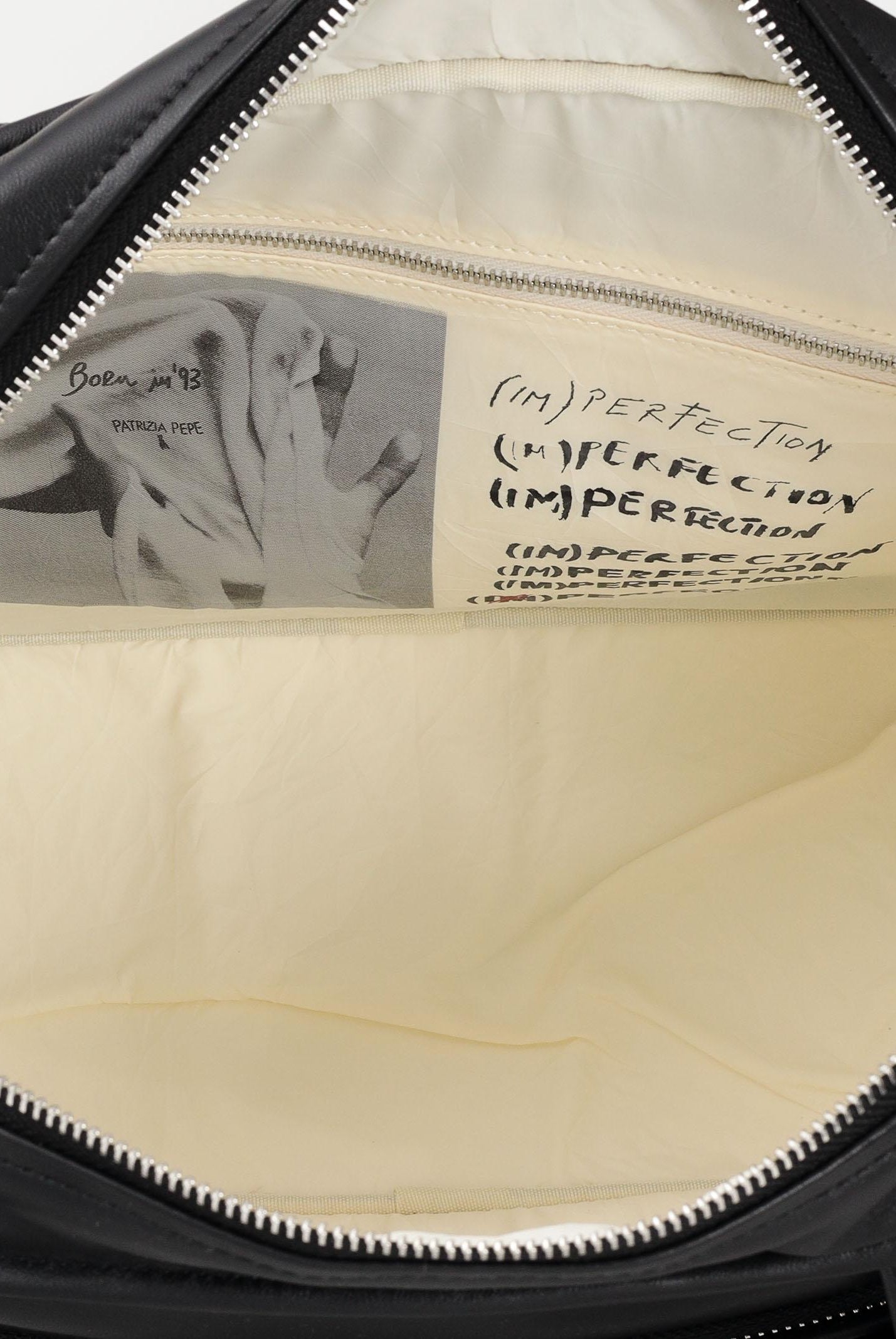 PATRIZIA PEPE Shopper (IM)PERFECTION nera da donna 2B0125L113F K103 PATRIZIA PEPE