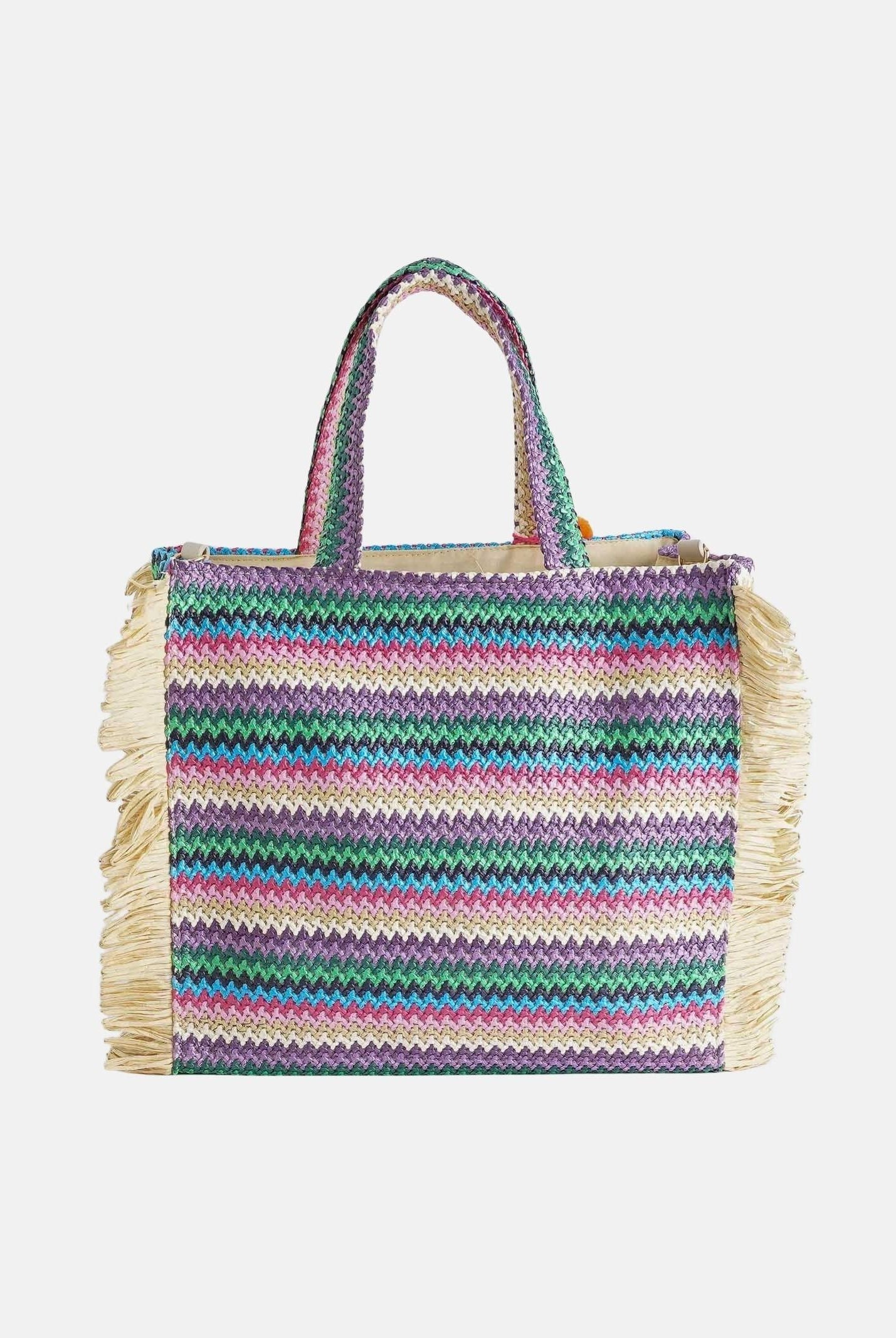 MARC ELLIS Borsa BUBY S CLAIRE L in rafia multicolore da donna BUBY-S-CLAIRE-L MUPI MARC ELLIS