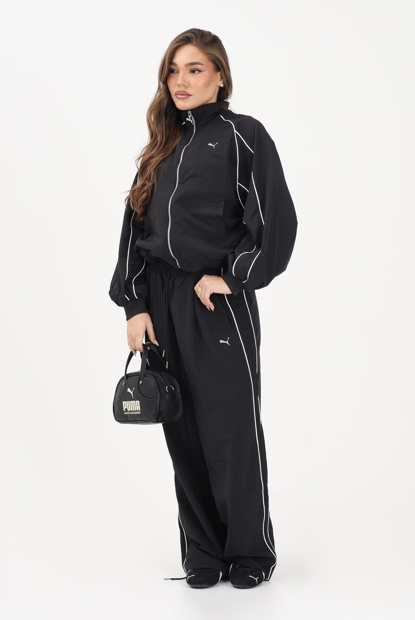 PUMA Pantalone sportivo T7 nero da donna 634559 01 PUMA