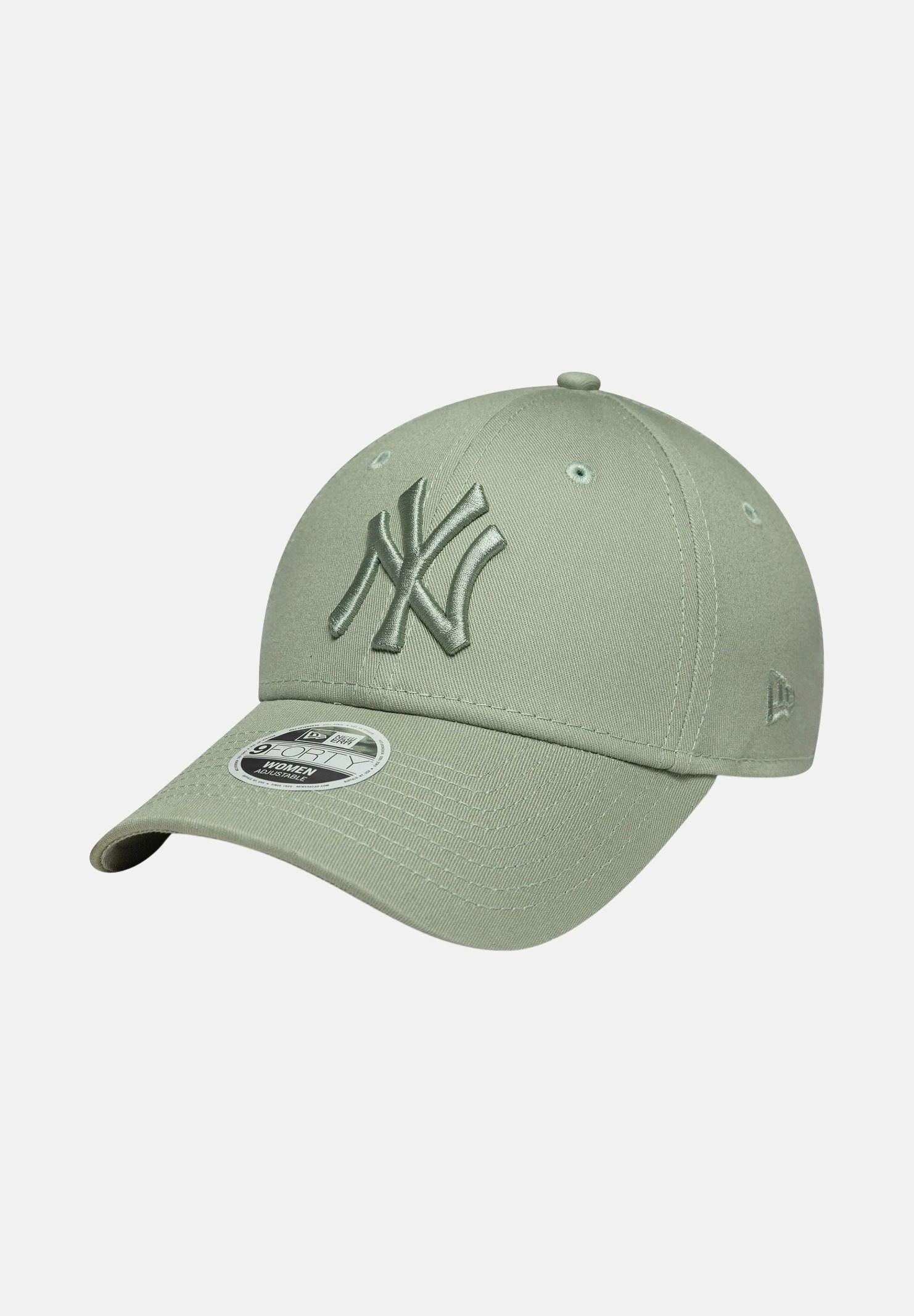 NEW ERA Cappello con visiera 9FORTY New York Yankees MLB verde per uomo e donna 60771732 . NEW ERA