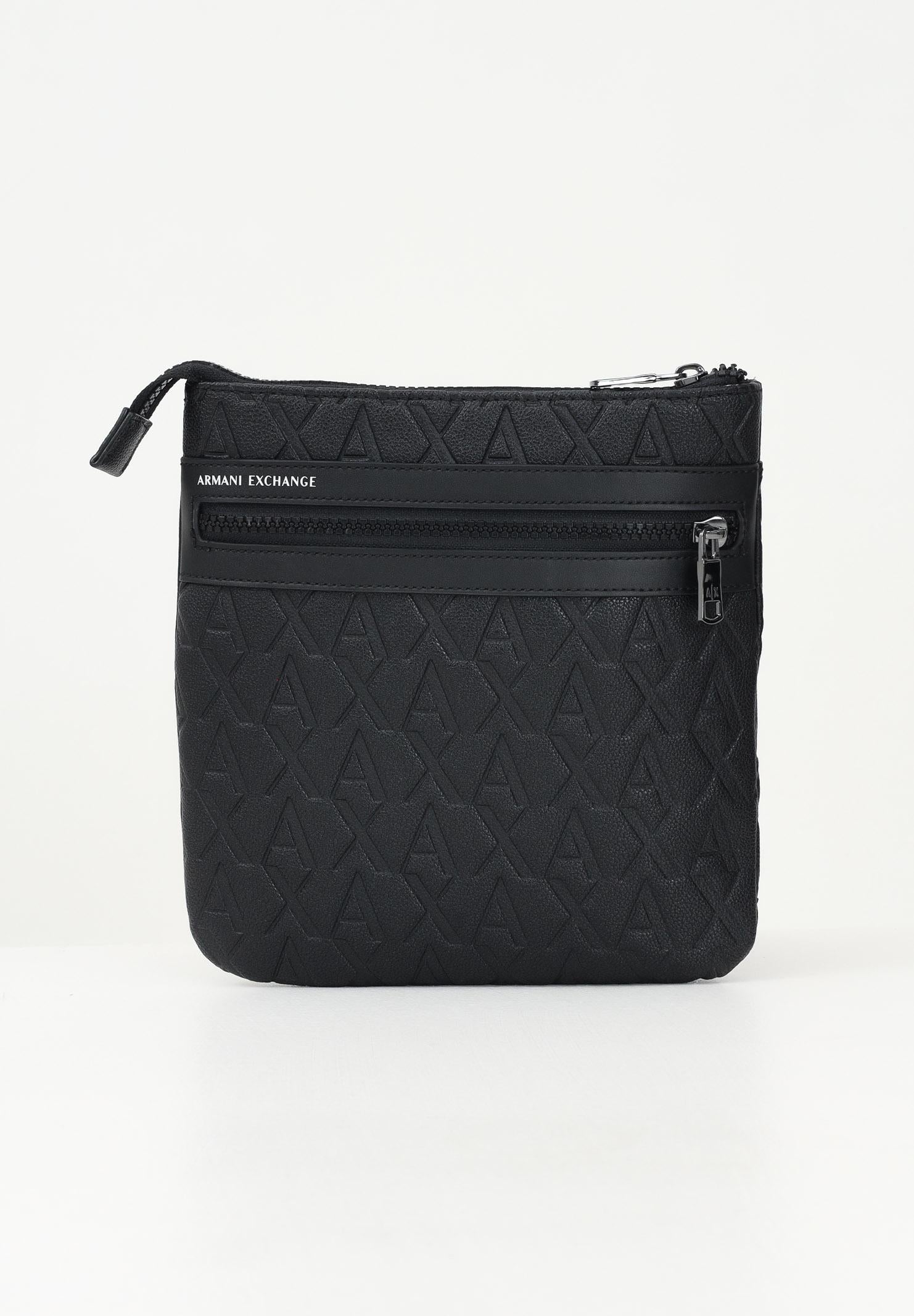 ARMANI EXCHANGE Borsello nero da uomo con il logo "A|X" impresso XM000579AF12133 UC001 ARMANI EXCHANGE