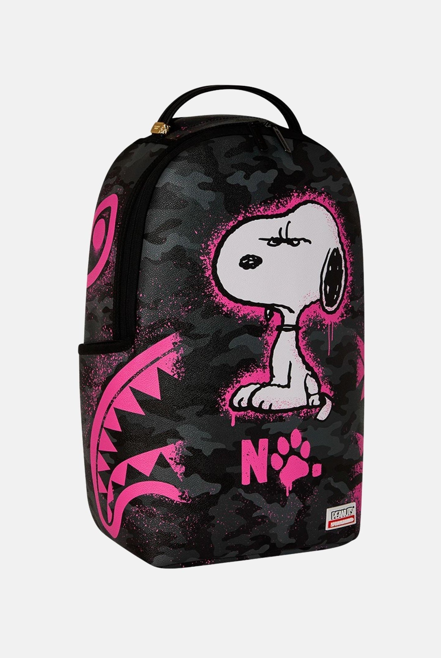 SPRAYGROUND Zaino SNOOPY PINK STENCIL DLXSV nero da donna 910B8781NSZ . SPRAYGROUND