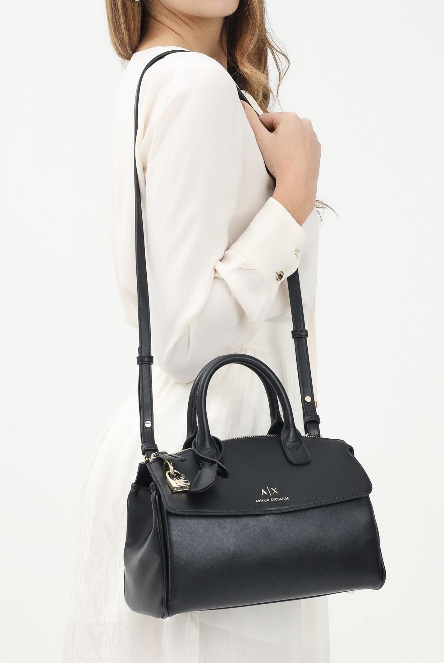 ARMANI EXCHANGE Borsa Boston color fango da donna XW000307AF12040 UC001 ARMANI EXCHANGE