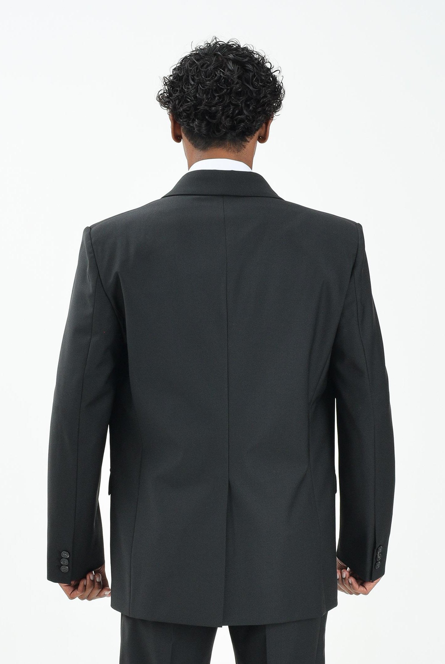 PATRIZIA PEPE Giacca (IM)PERFECTION monopetto nera da uomo 5S754RA1WK K102 PATRIZIA PEPE