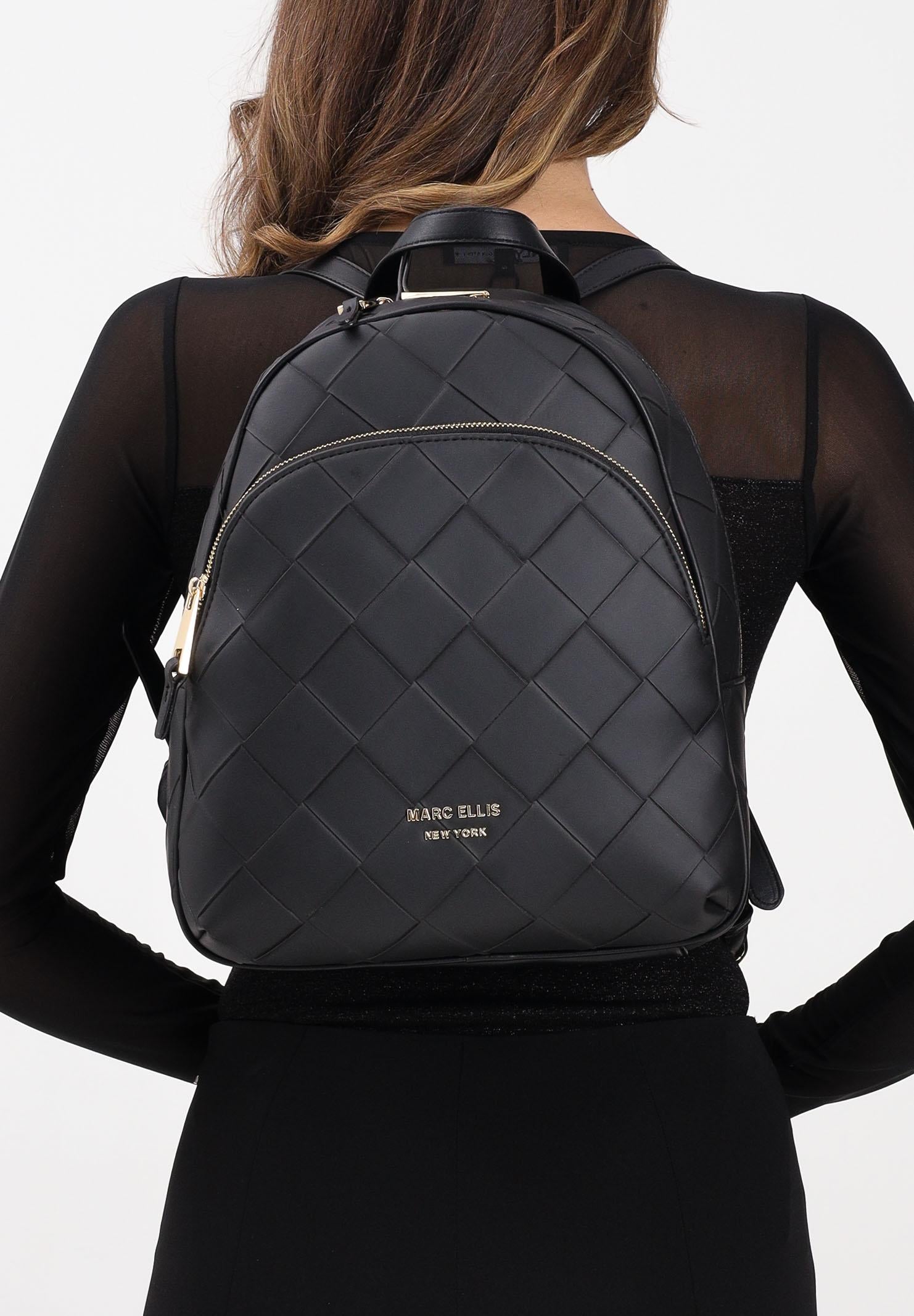 MARC ELLIS Zaino Naisha nero da donna NAISHA-BACKPACK BLGO MARC ELLIS