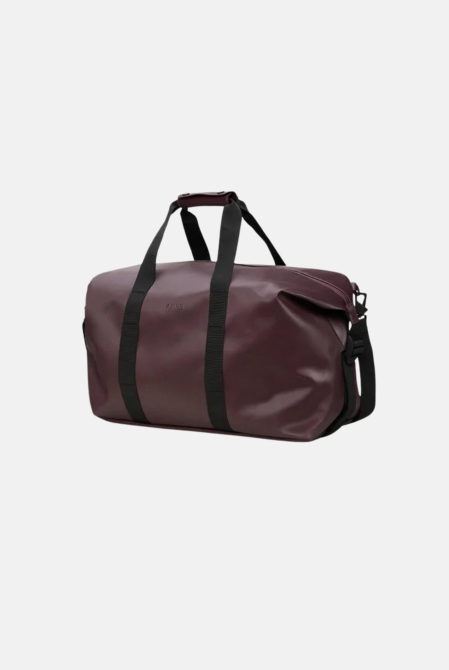 RAINS Borsone Hilo Weekend bordeaux per uomo e donna RA14200 DEP RAINS