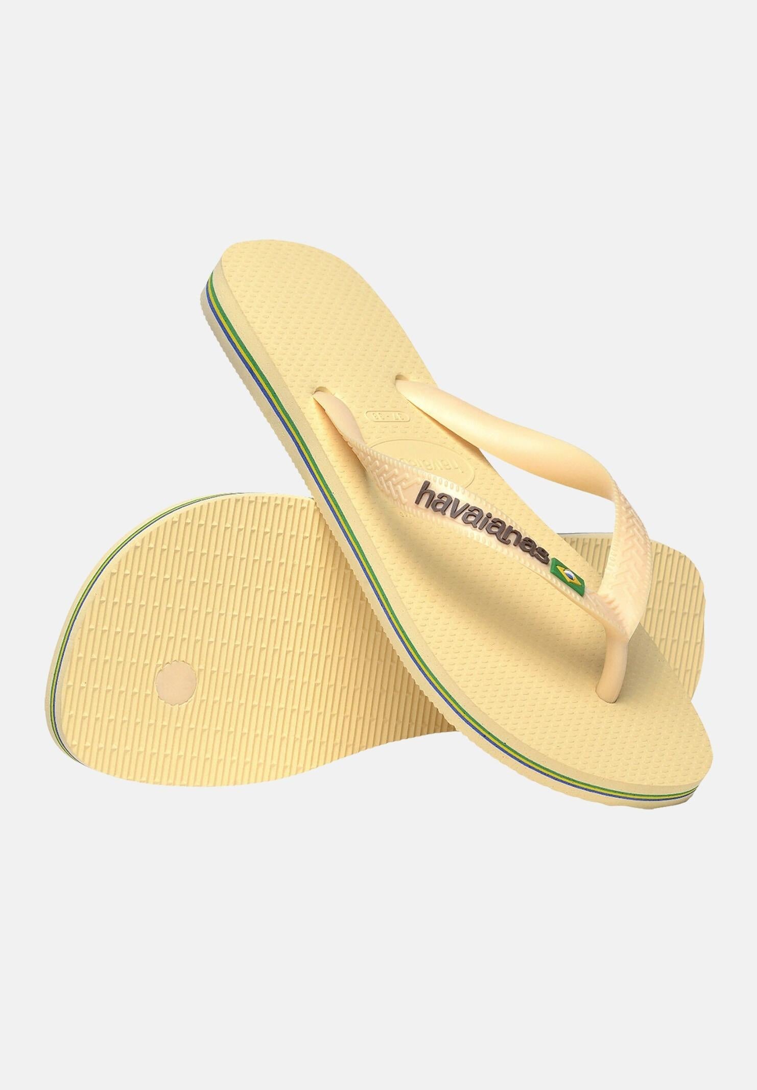 HAVAIANAS Infradito Havaianas Brasil Logo crema per uomo e donna 4110850 9256 HAVAIANAS