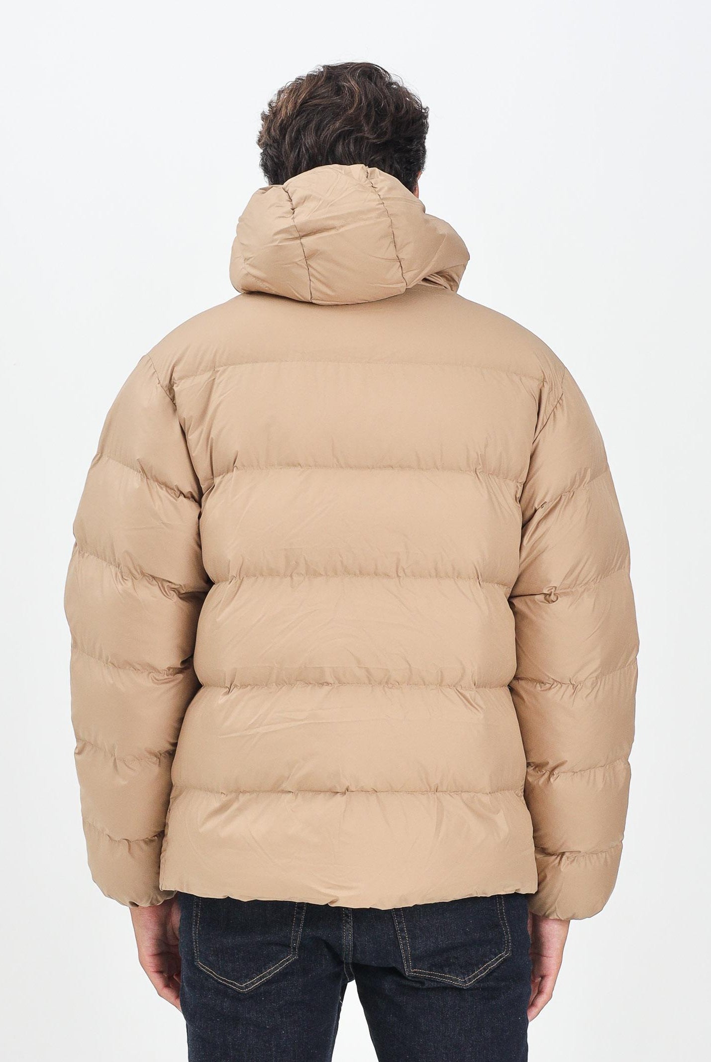 ADIDAS ORIGINALS Piumino Tonal Hooded Puffer beige da uomo JX4121 . ADIDAS ORIGINALS