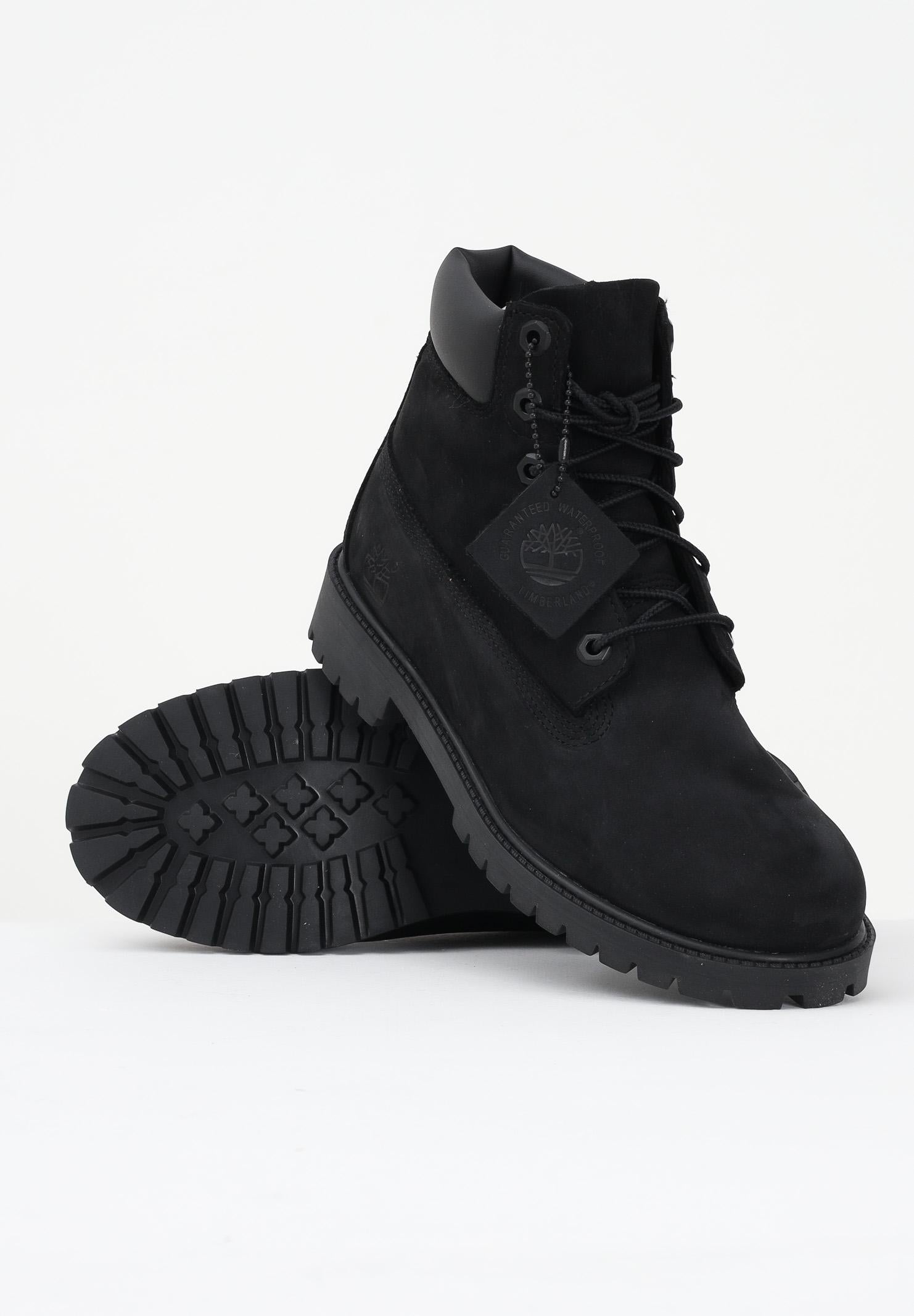 TIMBERLAND Anfibi TIMBERLAND 6 IN PREMIUM WP BOOT neri per uomo e donna TB1129070011 . TIMBERLAND