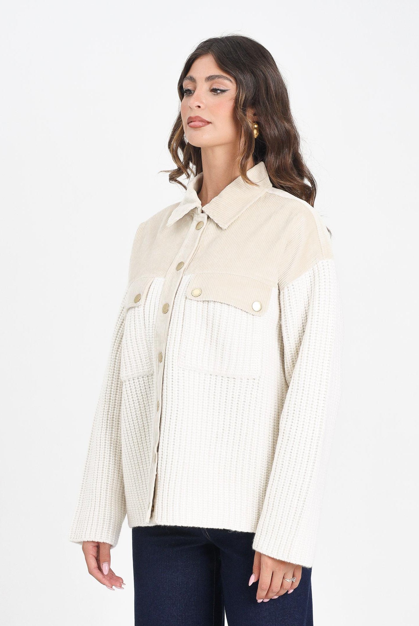 BARBOUR Cardigan Maxine panna da donna 252MLKN1714 WH52 BARBOUR