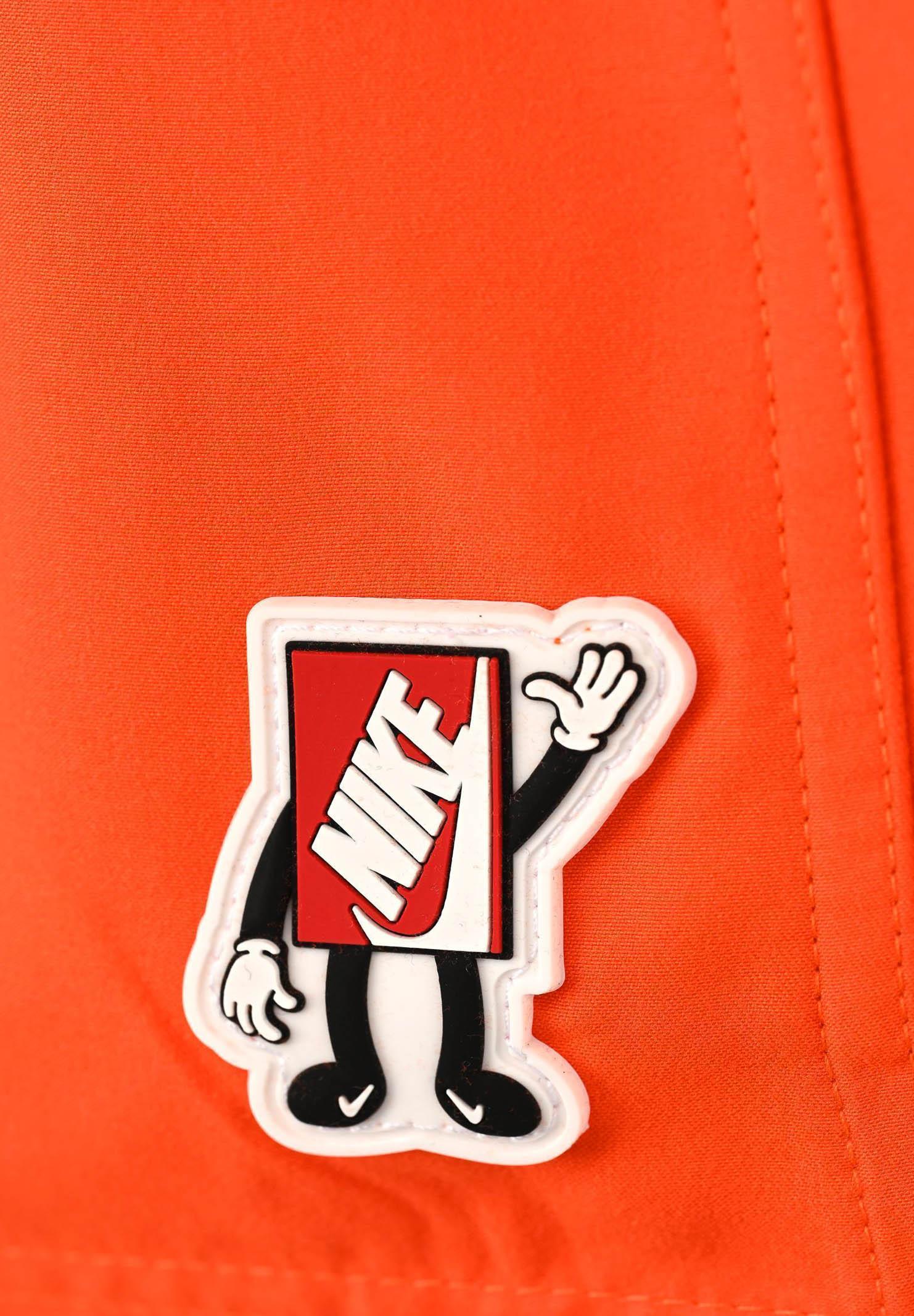 NIKE Shorts mare arancione da bambino con logo NESSF804 840 NIKE