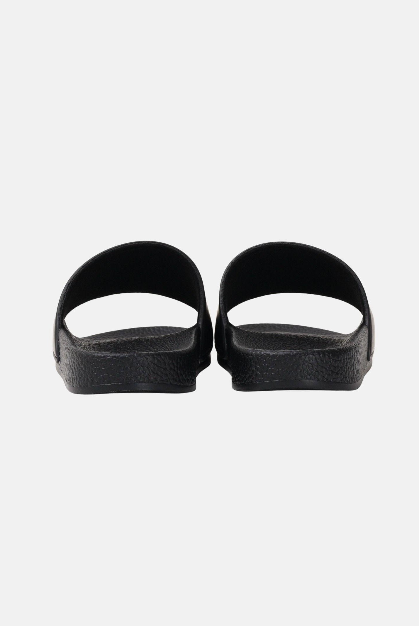 MARCELO BURLON COUNTY OF MILAN Ciabatte nere da uomo con logo COMAS2606794888 . MARCELO BURLON COUNTY OF MILAN