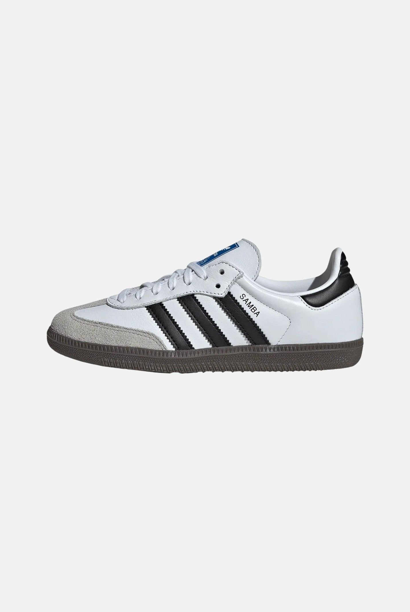 ADIDAS ORIGINALS Sneakers SAMBA OG bianche per uomo e donna IE3675 . ADIDAS ORIGINALS