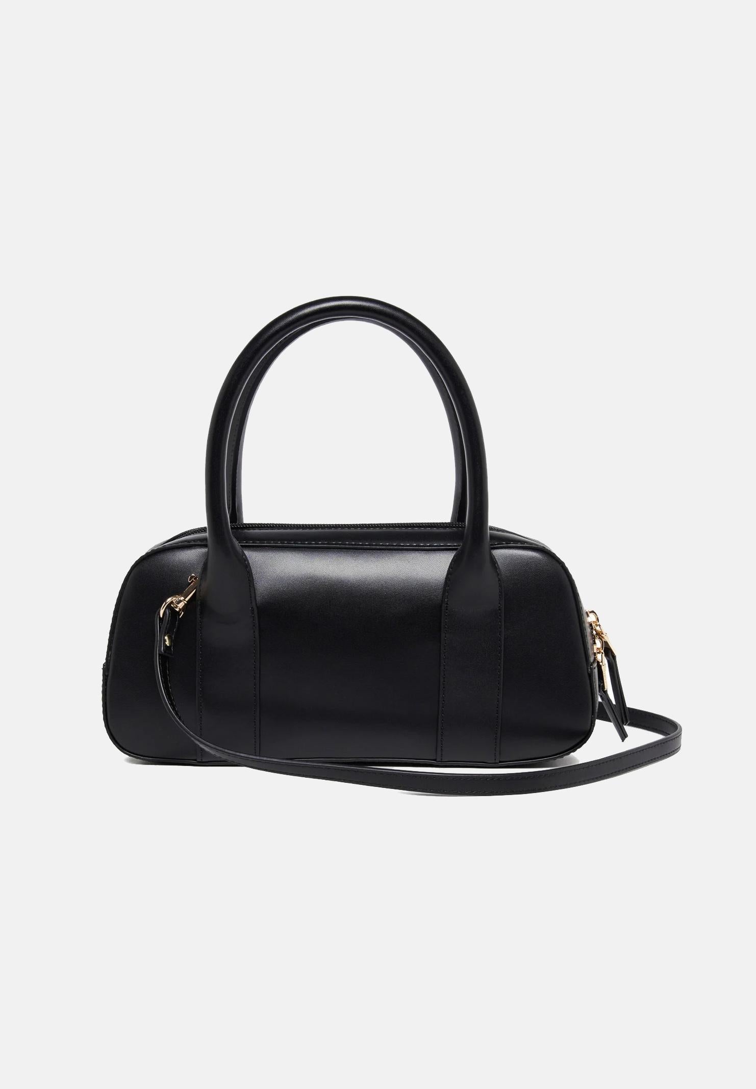 N21 Borsa a spalla nera da donna con forma strutturata N210D1N0246 0N900 N21