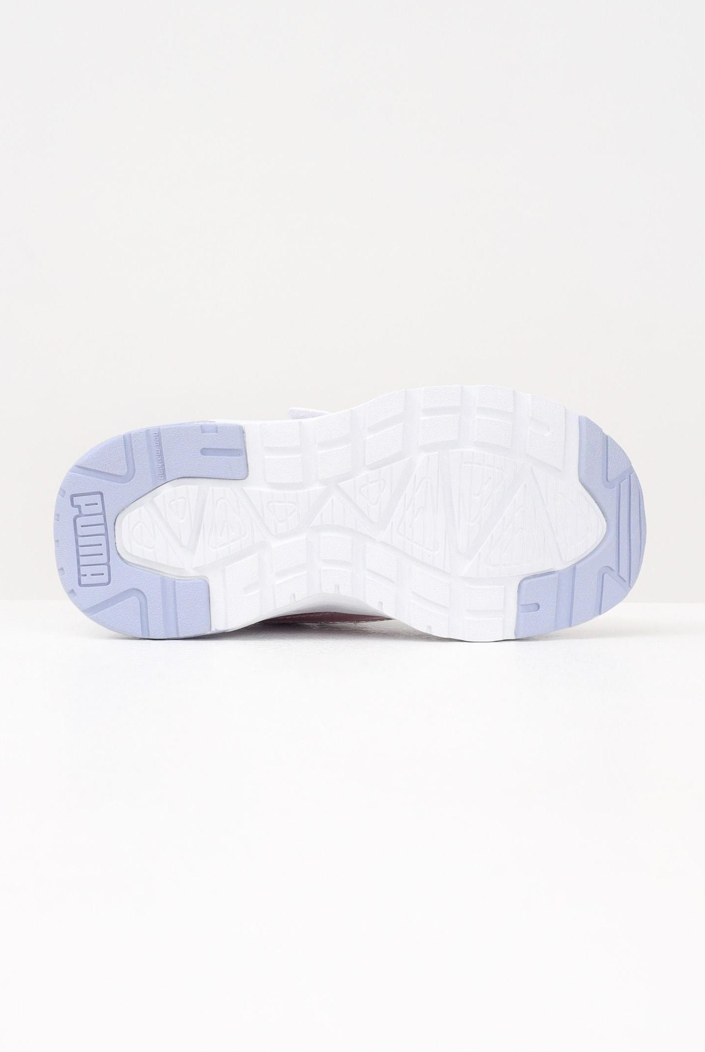 PUMA Sneakers Trinity Lite Blurry bianche, lilla e rosa da bambina 402266 01 PUMA