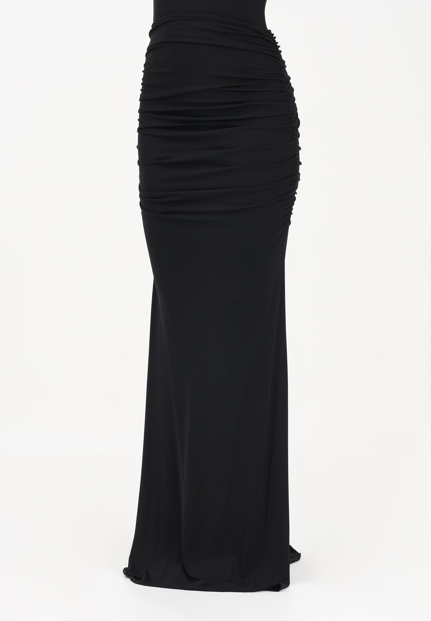 ELISABETTA FRANCHI Gonna lunga nera da donna GO16263E2 110 ELISABETTA FRANCHI