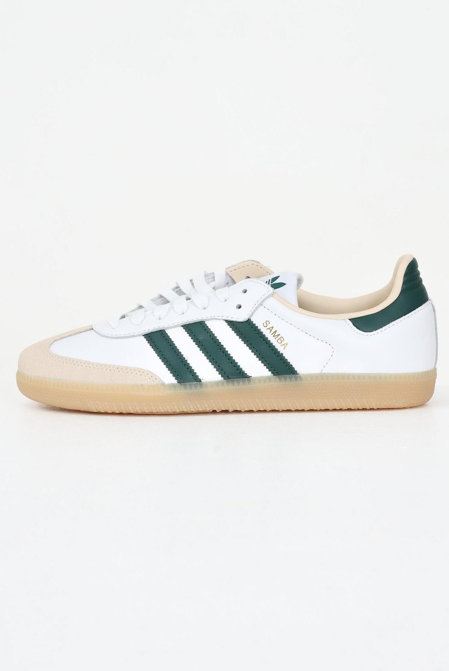 ADIDAS ORIGINALS Sneakers Samba OG bianche e verdi da uomo JS3831 ADIDAS ORIGINALS