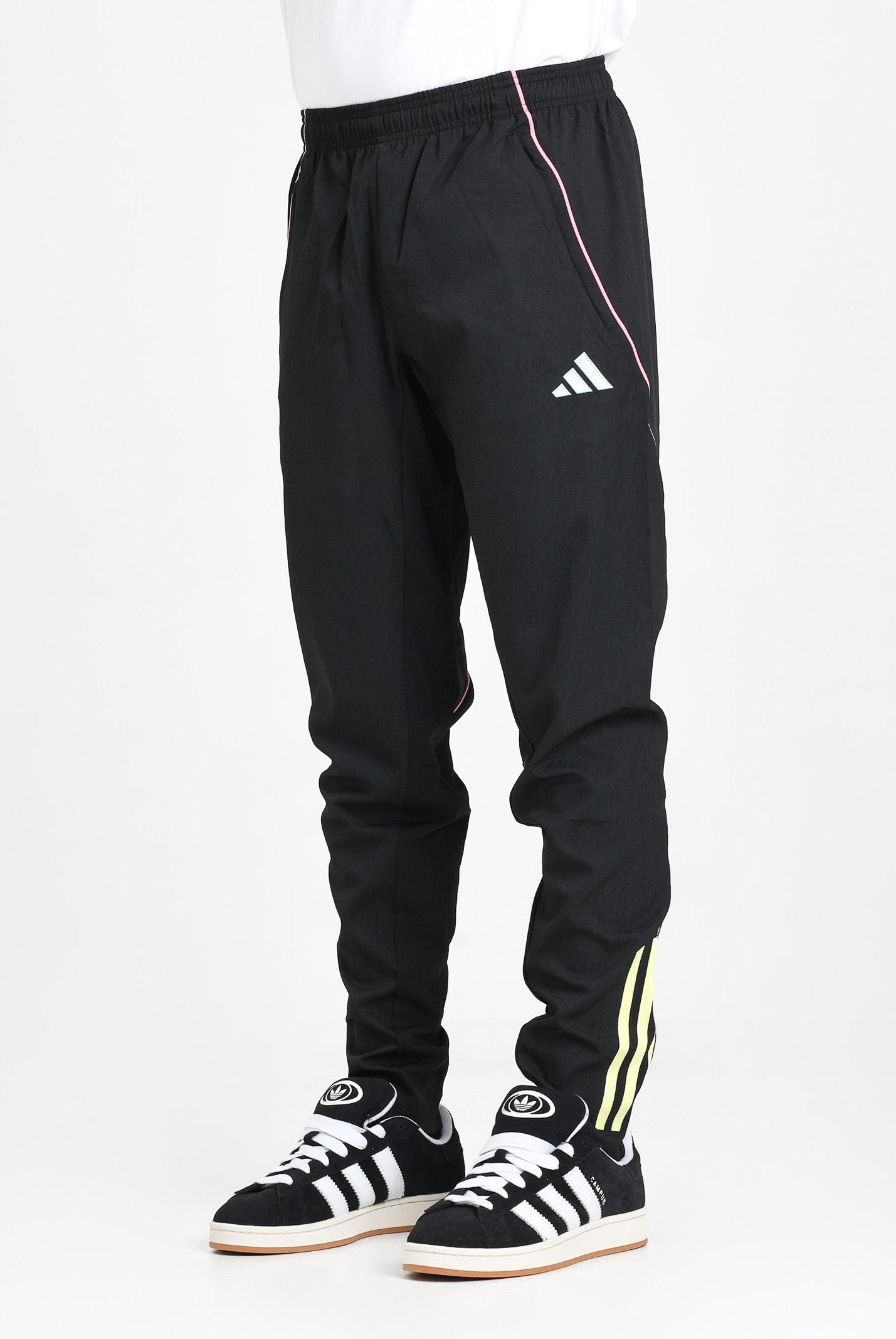 ADIDAS ORIGINALS Pantalone sportivo Juventus Tiro 25 Competition Vis Tech nero da uomo JP1626 . ADIDAS ORIGINALS