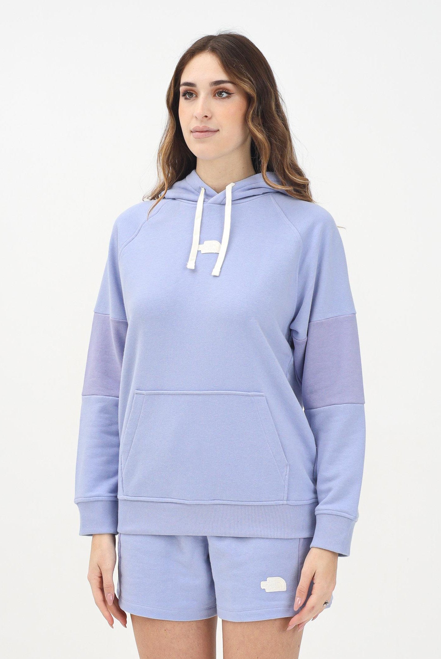 THE NORTH FACE Felpa con cappuccio Terry Relaxed lilla da donna NF0A8C2D0VI1 THE NORTH FACE