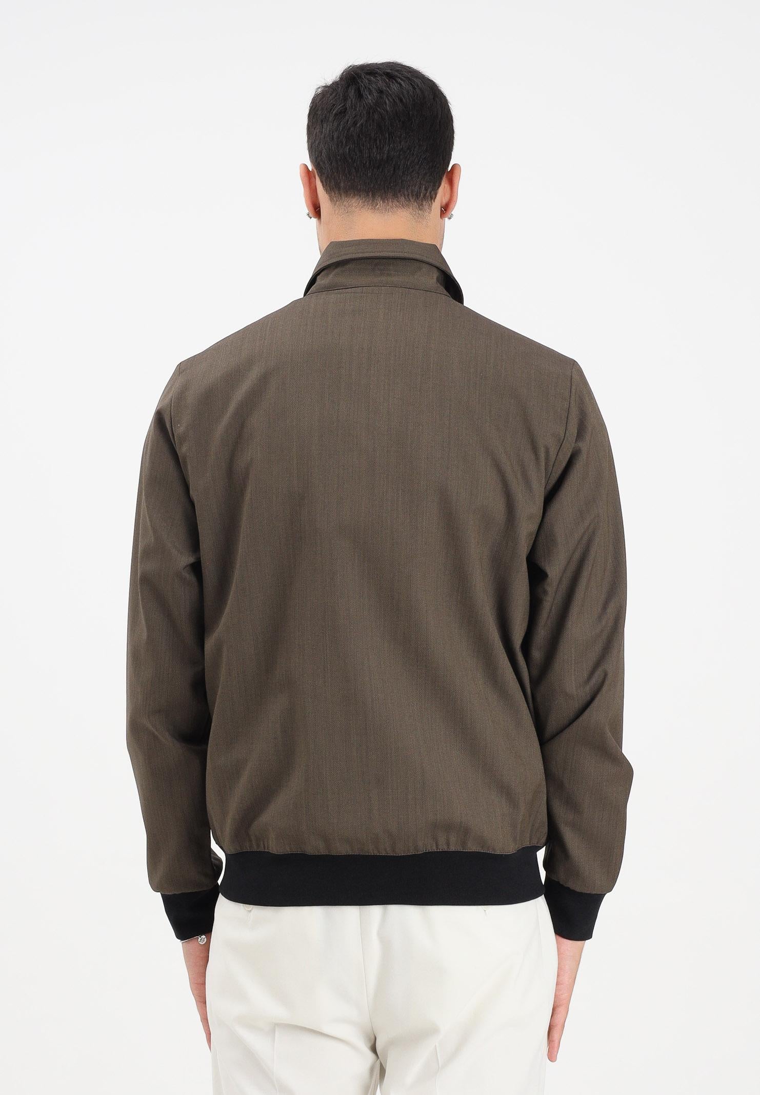 YES LONDON Giubbotto marrone da uomo XG5259 BR YES LONDON