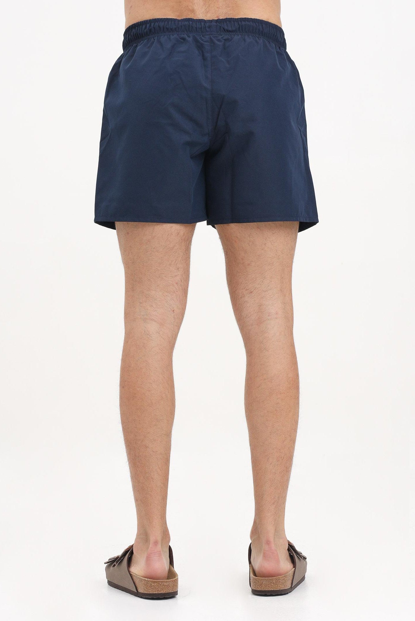 LACOSTE Shorts mare blu da uomo con patch logo MH6270 802 LACOSTE