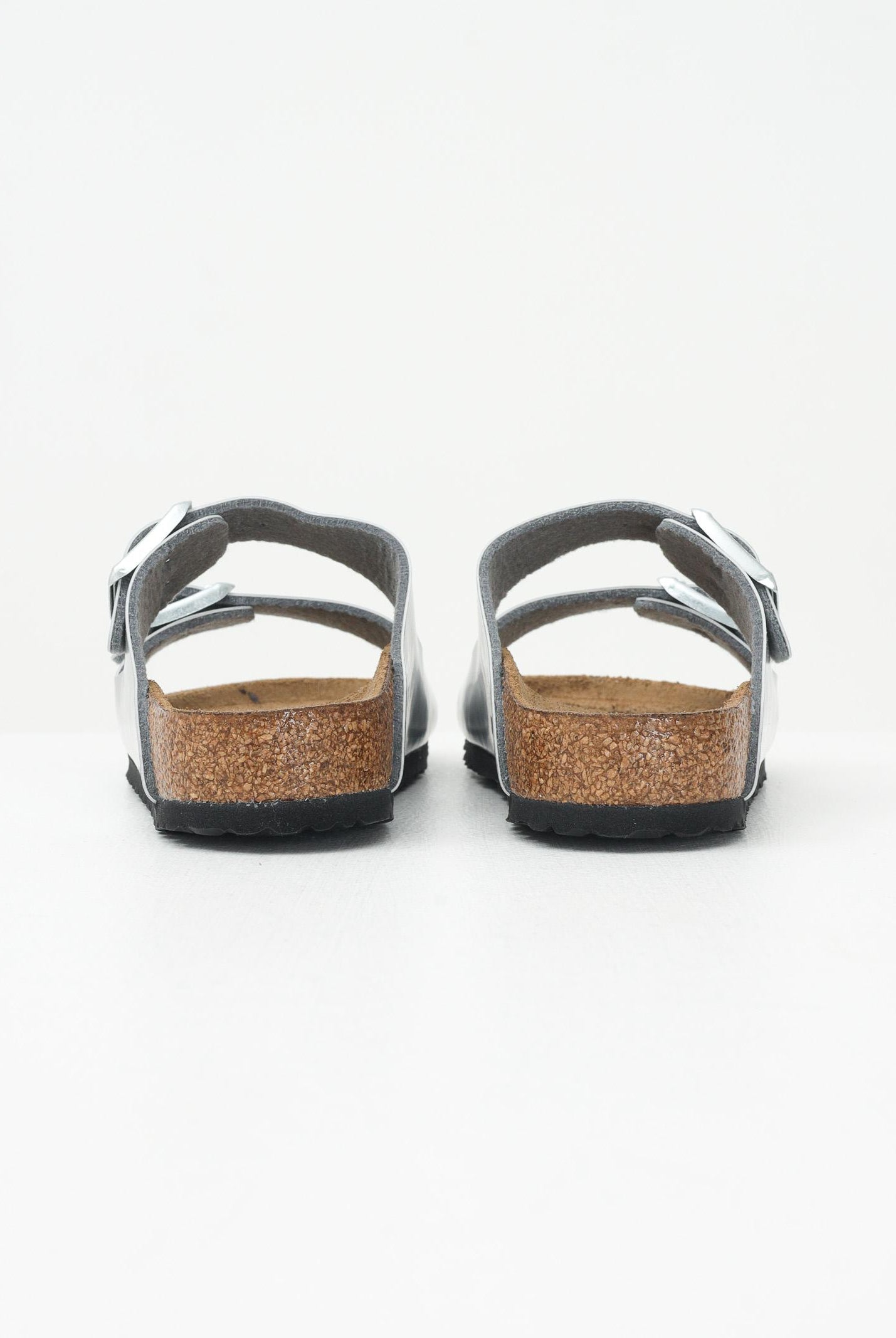 BIRKENSTOCK Ciabatte Arizona argento da bambina 1019400  BIRKENSTOCK