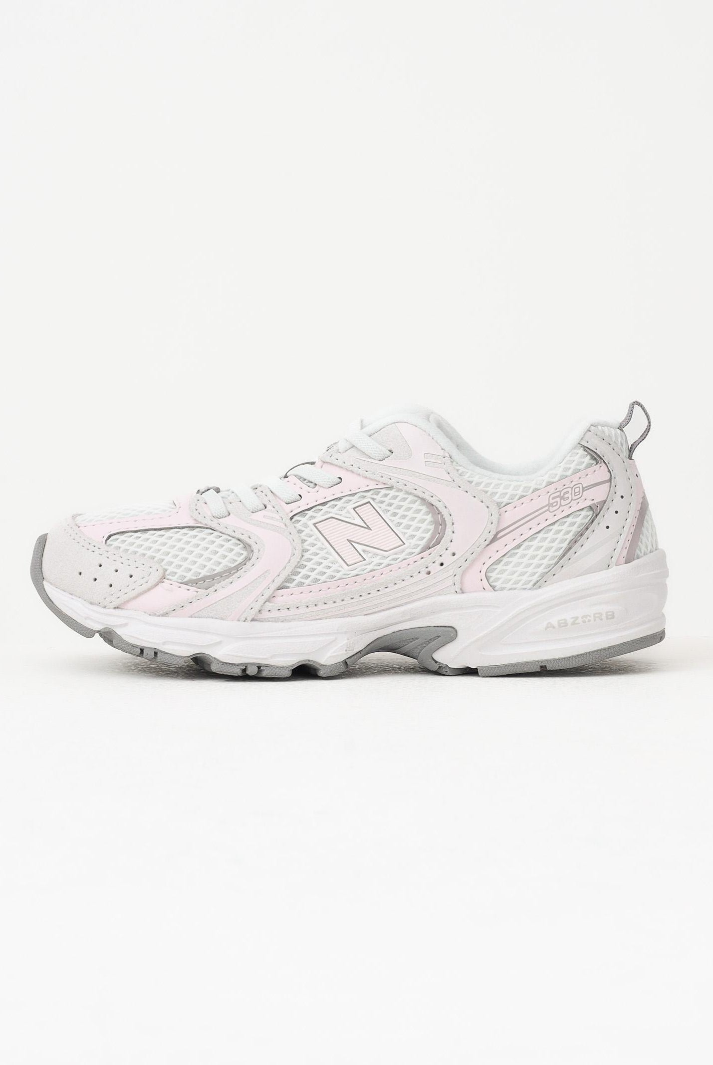 NEW BALANCE Sneakers 530 Bungee Lace rosa da bambina P5304AU . NEW BALANCE