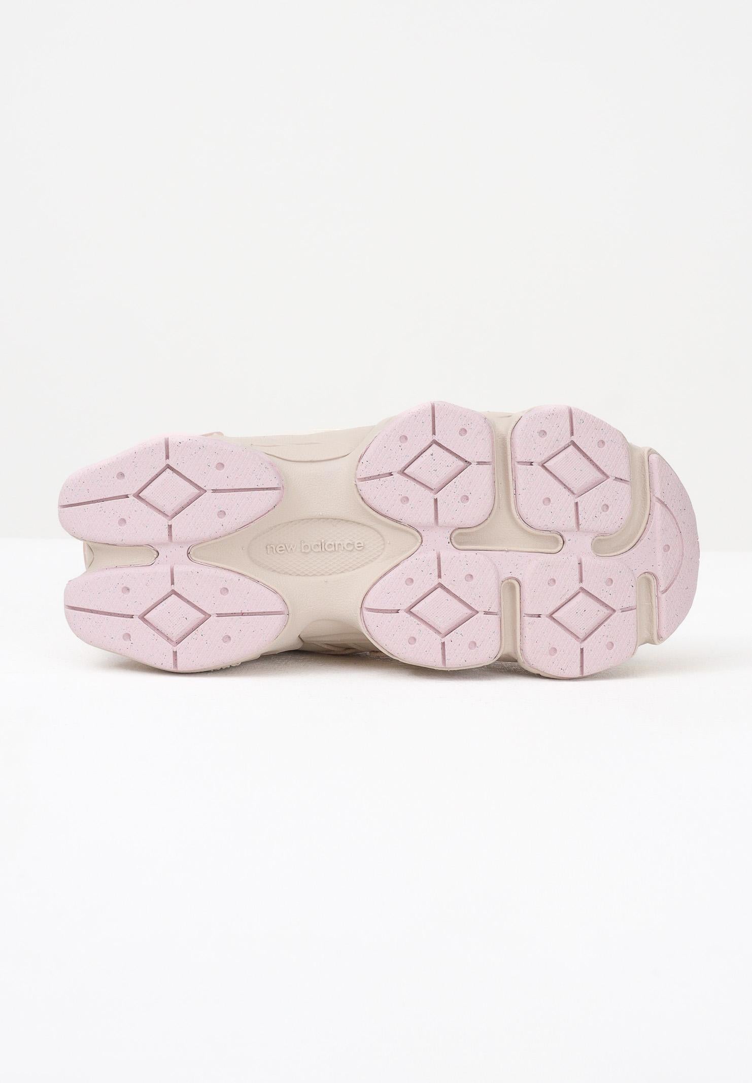 NEW BALANCE Sneakers 9060 Lace panna e rosa da bambina PC9060JP NEW BALANCE