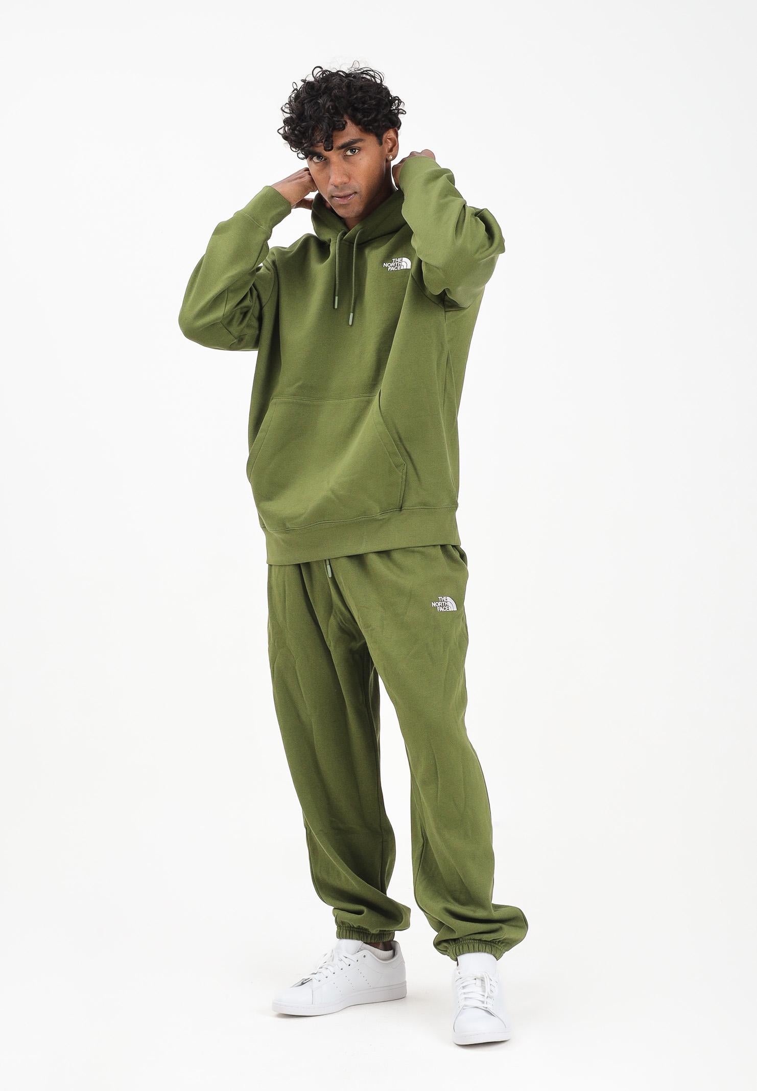 THE NORTH FACE Pantalone sportivo Essential Relaxed Straight verde da uomo NF0A8C1FBRI1 THE NORTH FACE