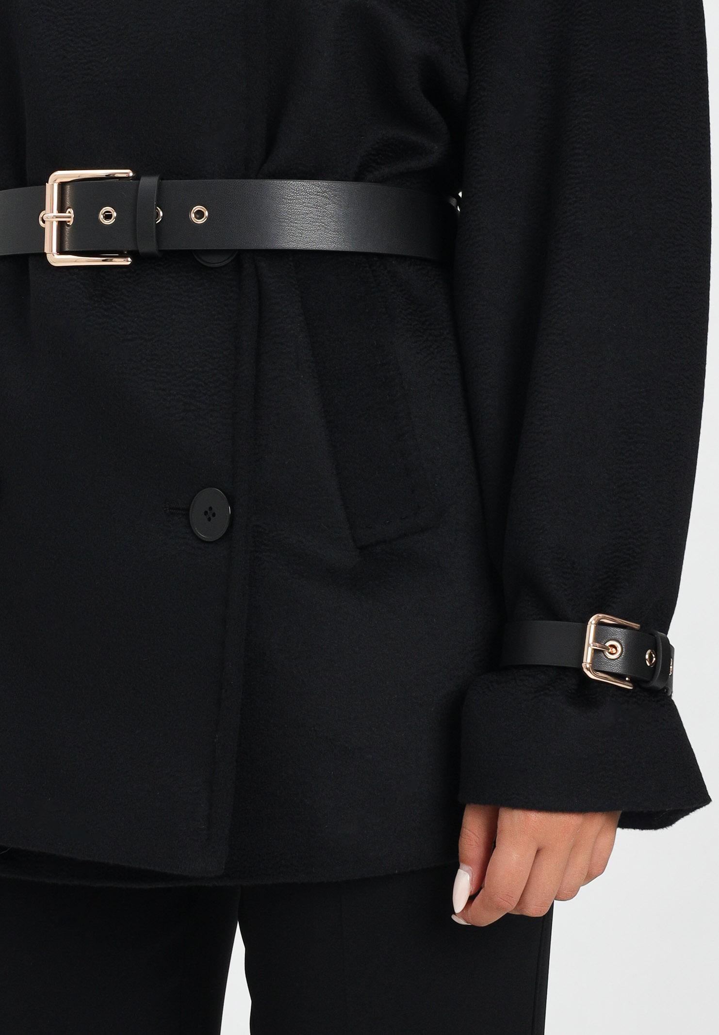 MAX MARA Cappotto corto Pausa nero da donna 2526086081600 013 MAX MARA