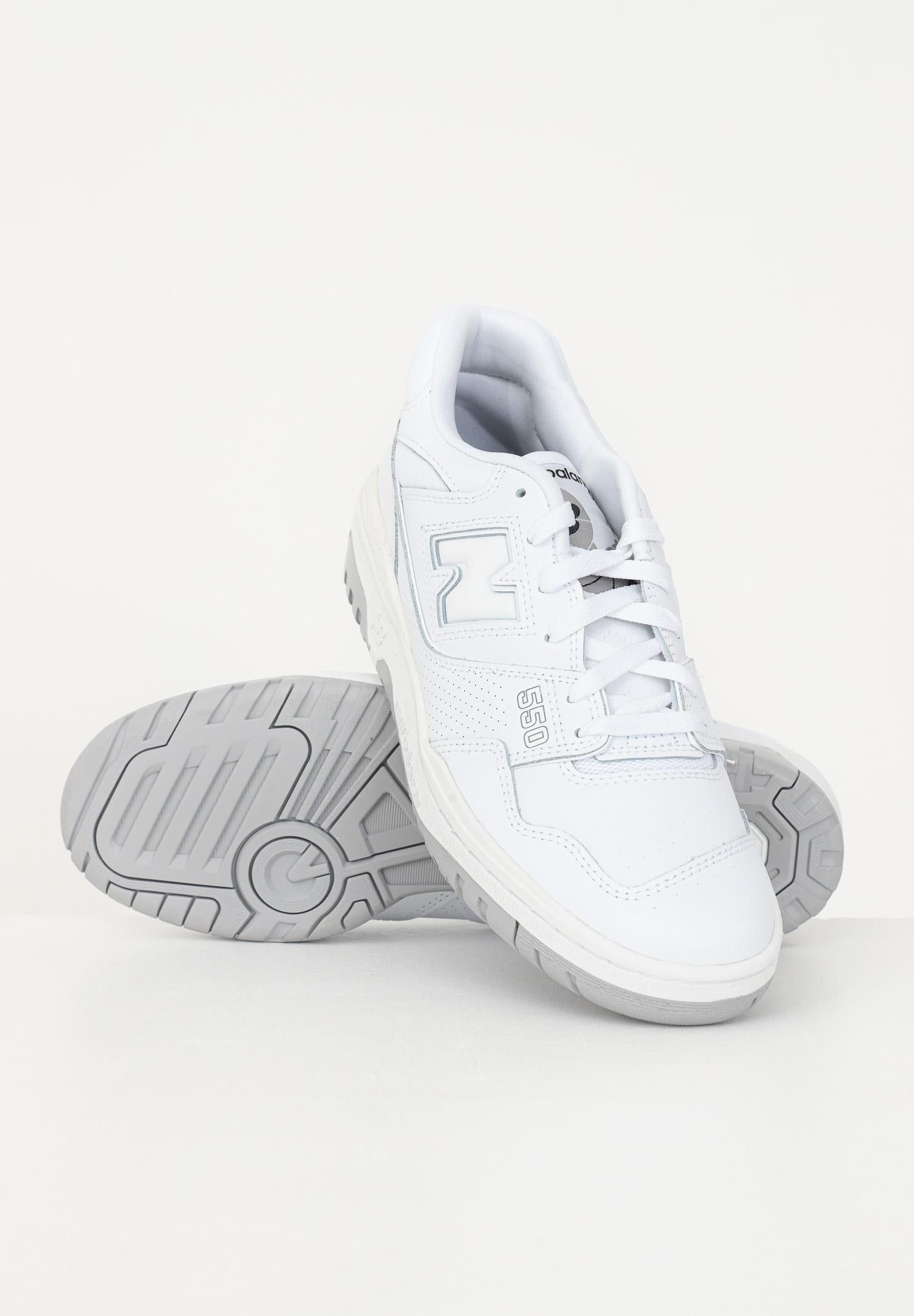 NEW BALANCE Sneakers 550 bianche per uomo e donna BB550PB1 . NEW BALANCE