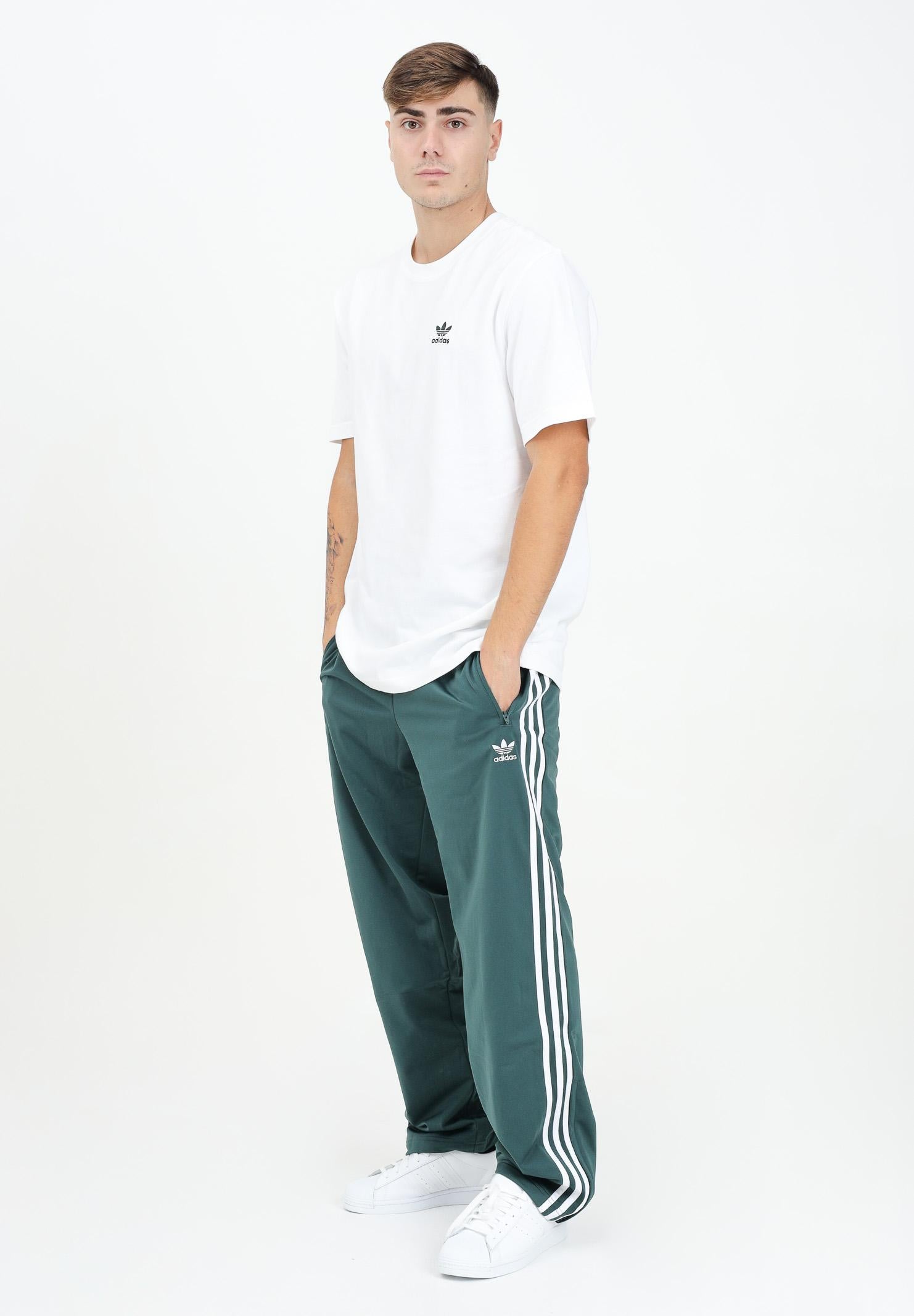 ADIDAS ORIGINALS Pantalone sportivo Adicolor Classics Firebird verde da uomo IY9899 ADIDAS ORIGINALS