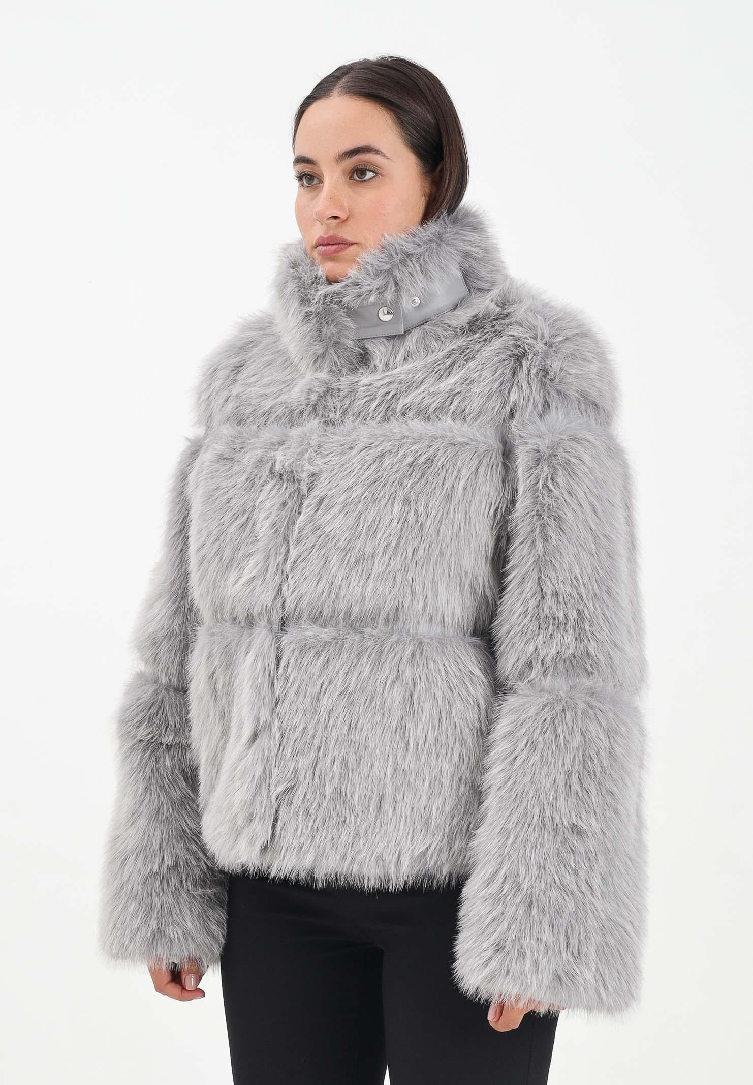 PATRIZIA PEPE Pelliccia grigia da donna 2O0174E077 S746 PATRIZIA PEPE