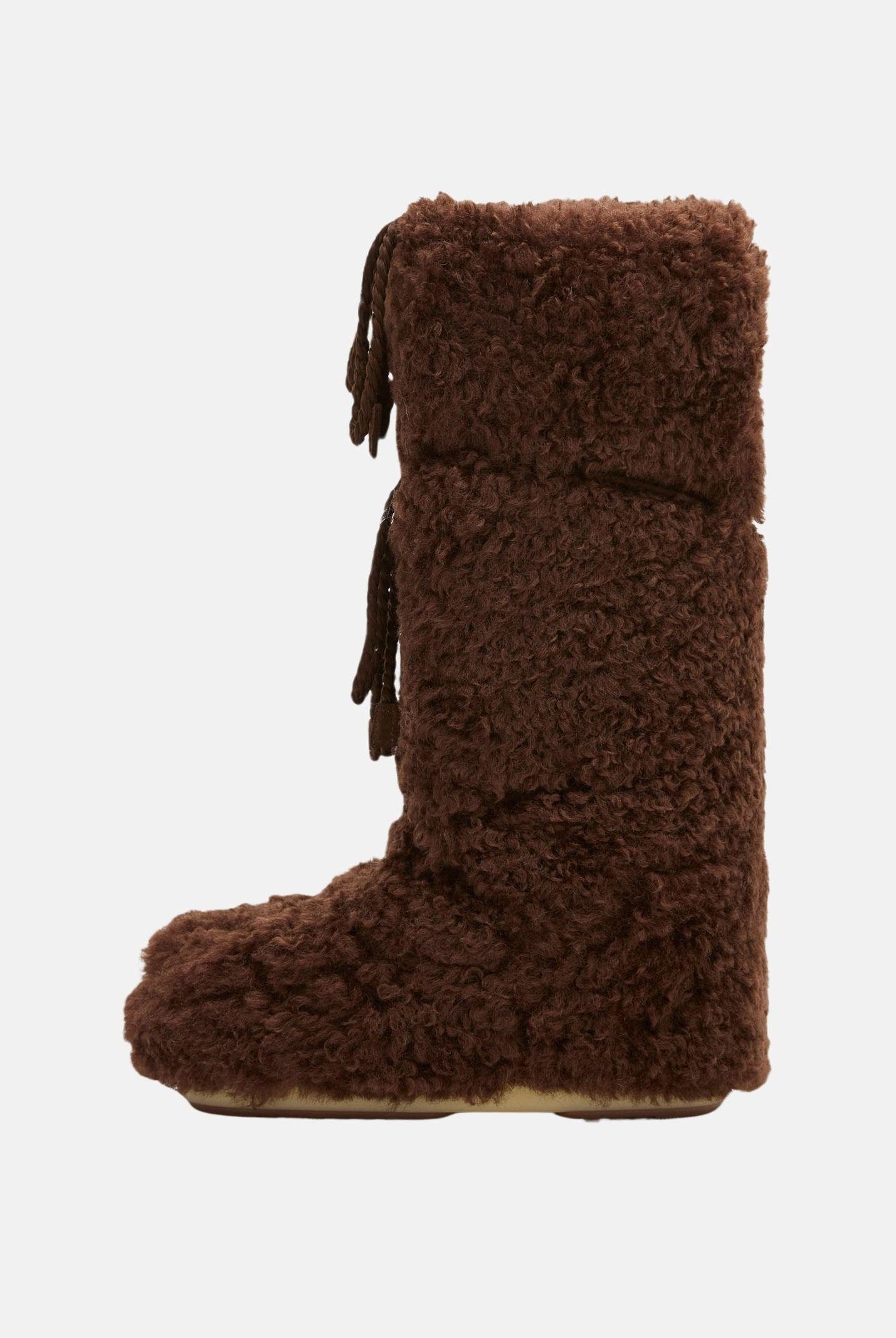 MOON BOOT Stivali da neve ICON CURLY EXTRA marroni da donna 80D1403070 M010 MOON BOOT