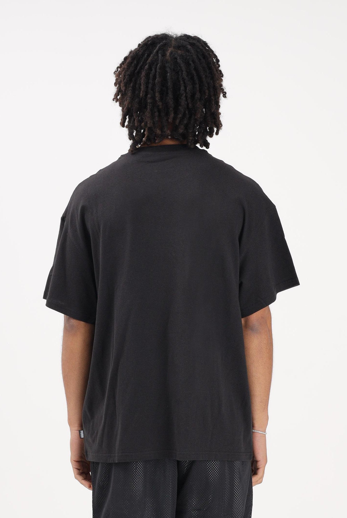 PUMA T-shirt a manica corta Swish and Ink nera da uomo 634658 01 PUMA