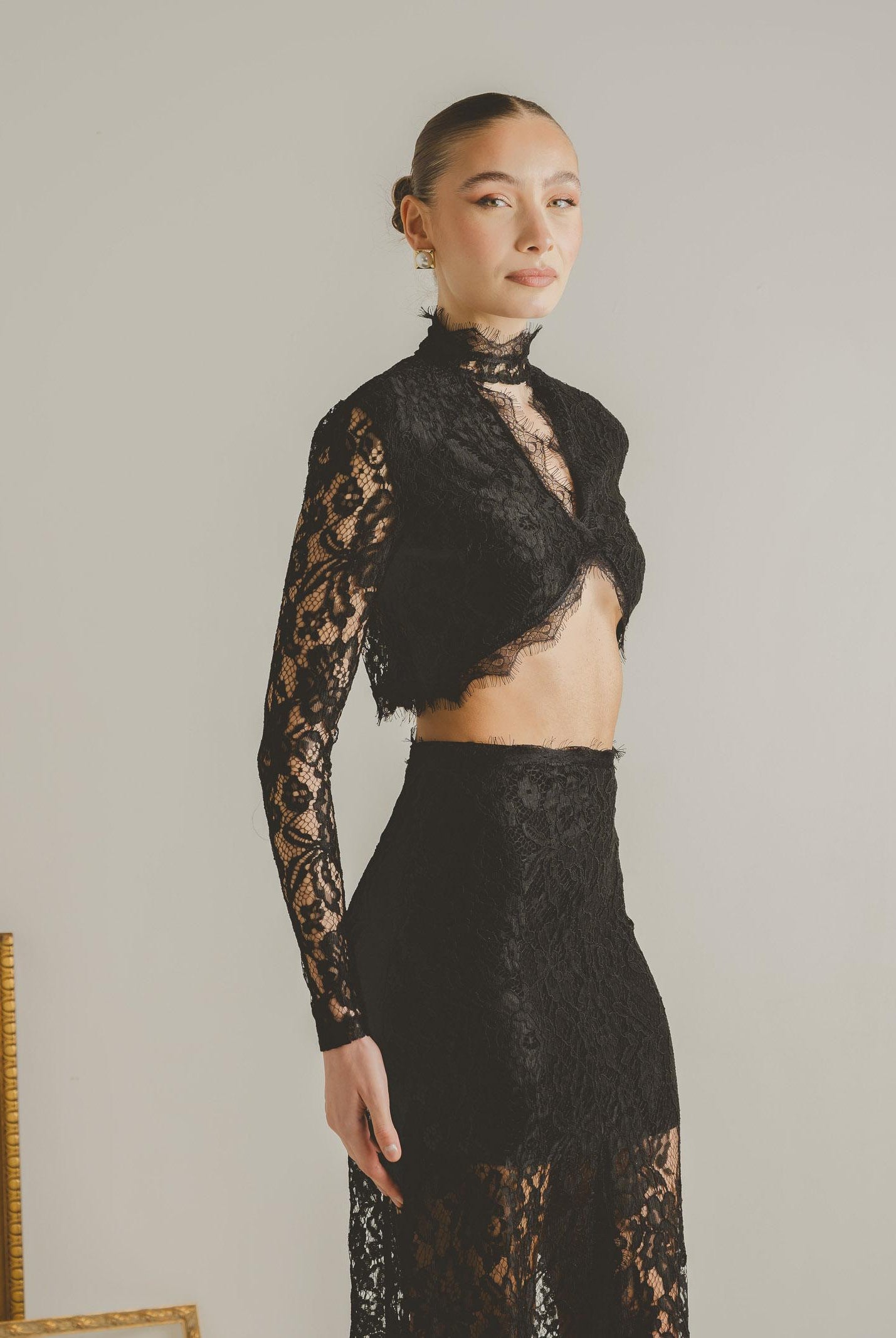 SANTAS Coordinato ÉTOILE NOIRE nero da donna PV2613 NE SANTAS