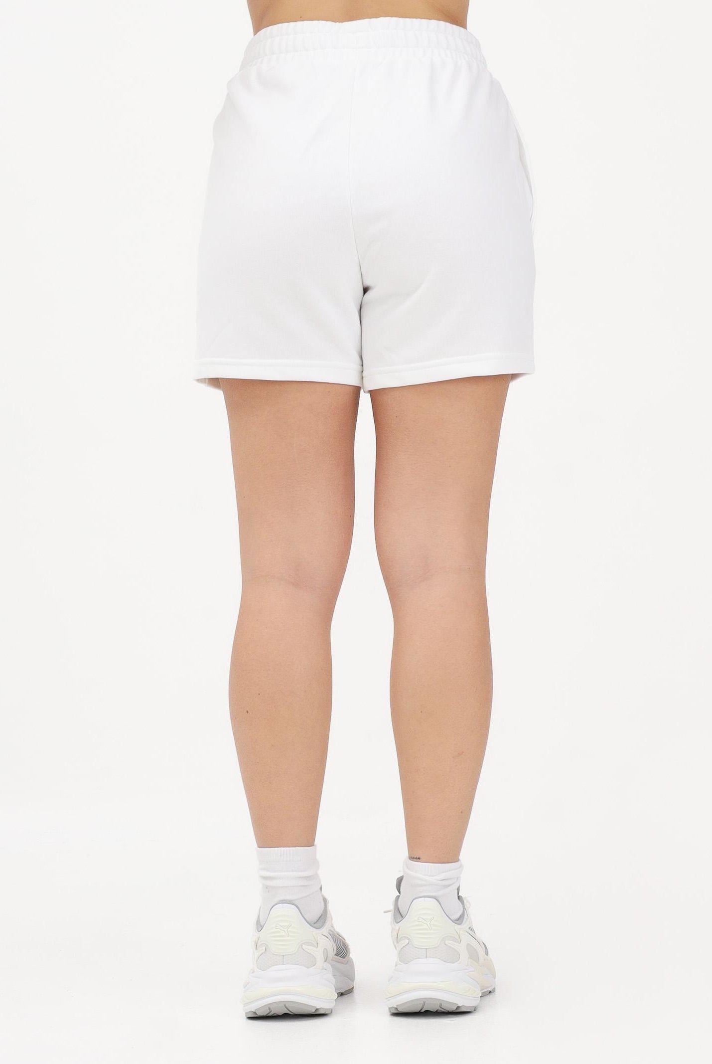 PUMA Shorts sportivo ESS Rhinestone bianco da donna 693558 02 PUMA