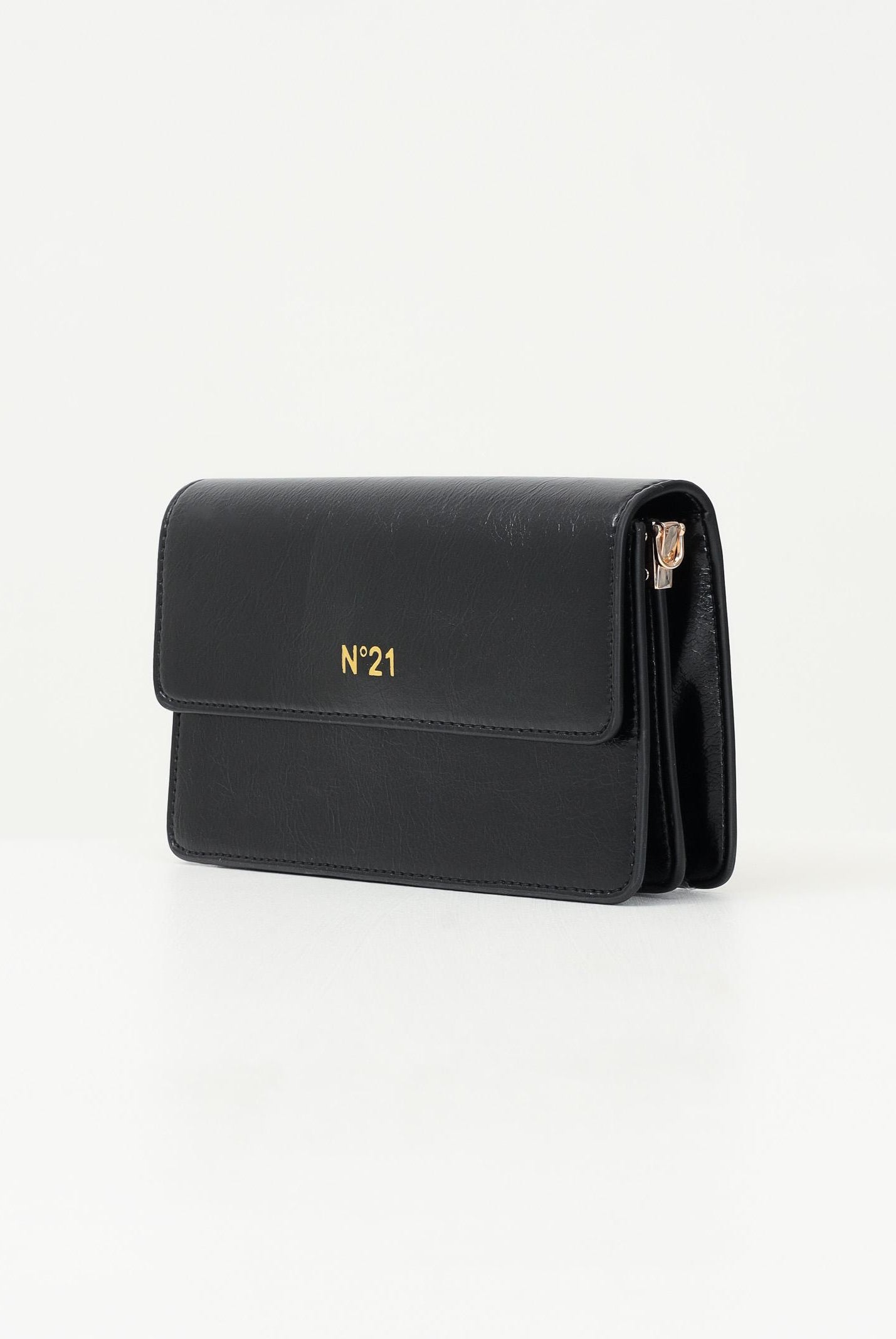 N21 Pochette nera da donna effetto lucido dalla forma rettangolare N2104RN0246 0N900 N21