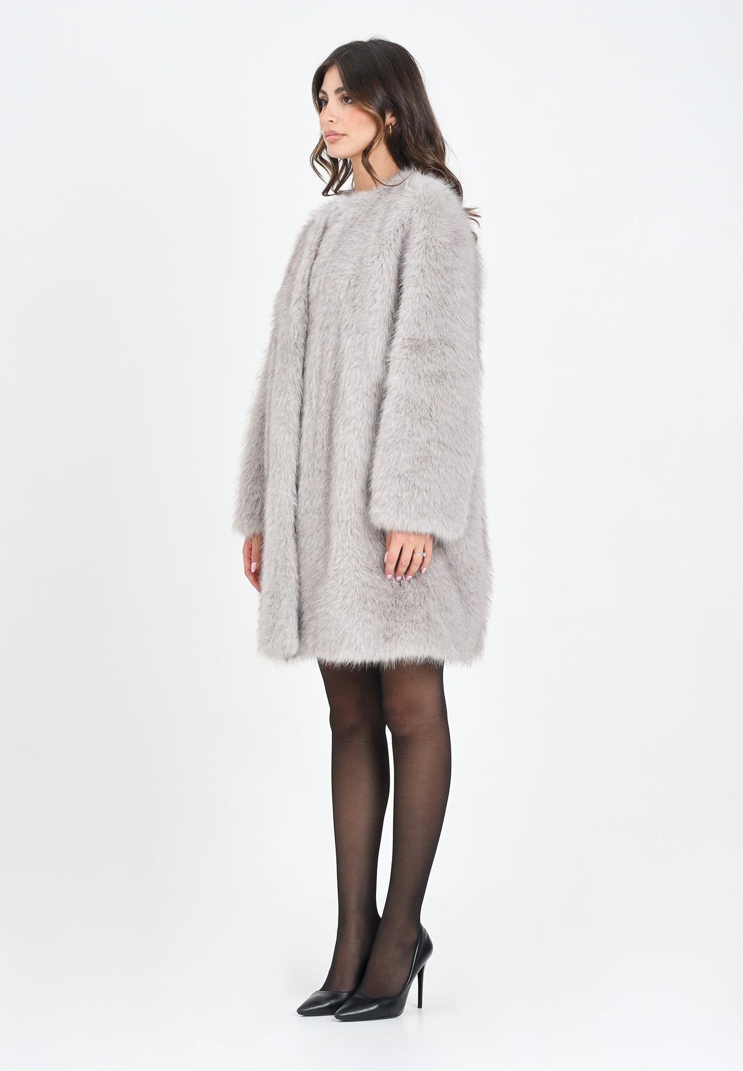 MAX MARA Pelliccia grigia da donna 2526456012600 001 MAX MARA