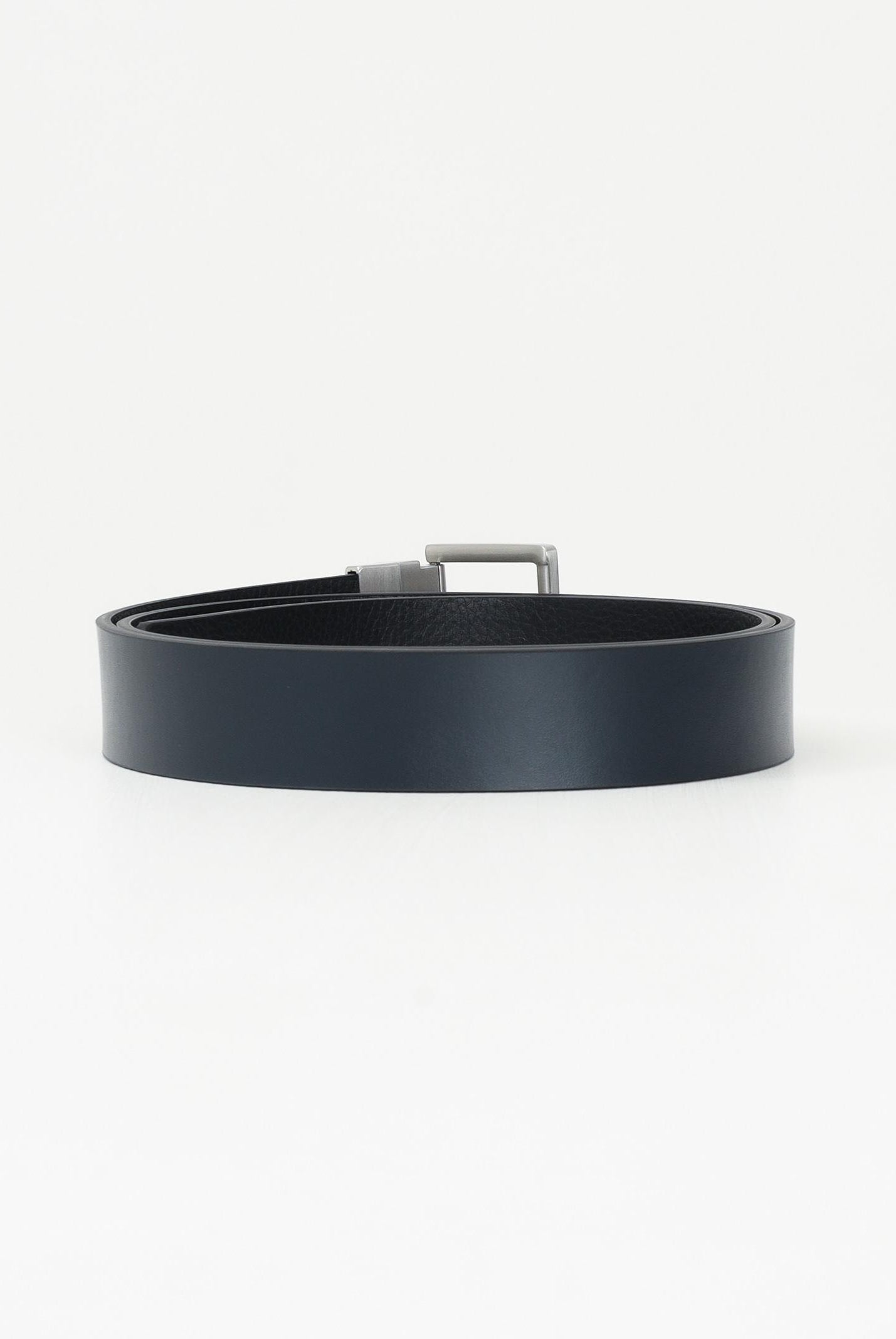 ARMANI EXCHANGE Cintura double face nera e blu da uomo 951000CC512 43020 ARMANI EXCHANGE