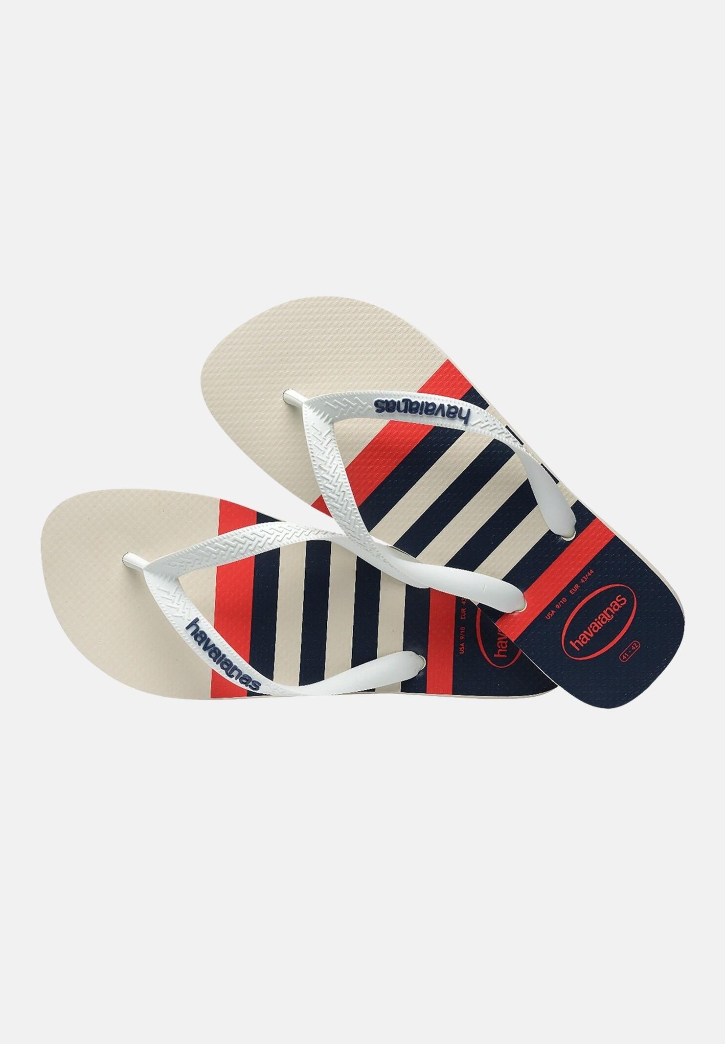 HAVAIANAS Infradito Havaianas Top Nautical bianchi da uomo 4137126 6349 HAVAIANAS