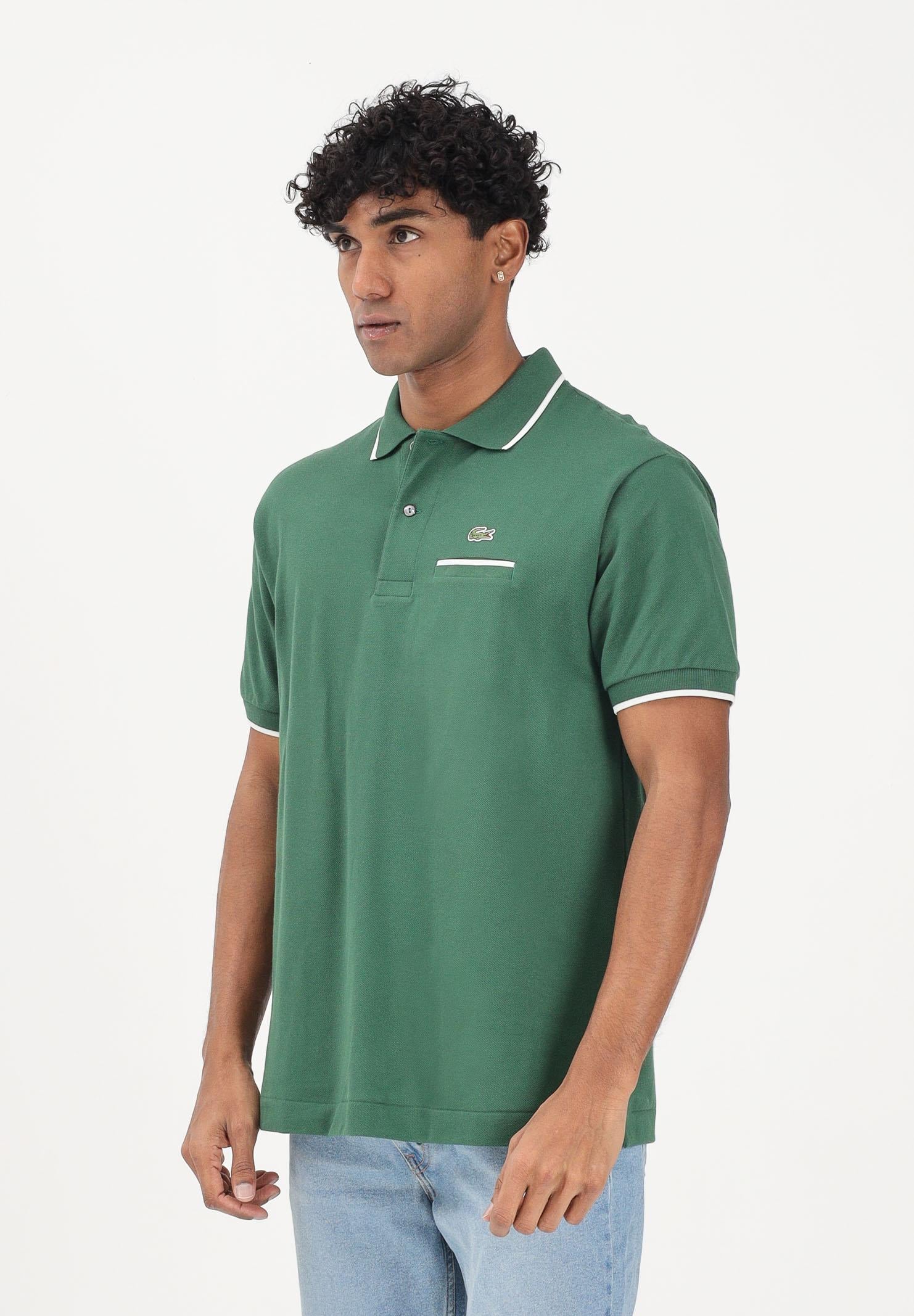 LACOSTE Polo a manica corta classic fit L.12.12 verde da uomo PH9838 YRR LACOSTE