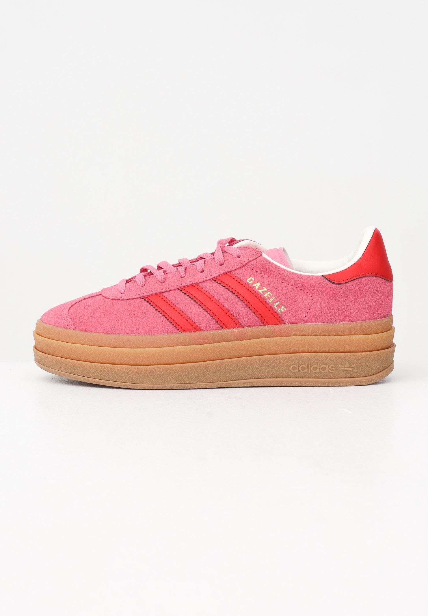 ADIDAS ORIGINALS Sneakers Gazelle Bold fucsia e rosse da donna JQ7407 . ADIDAS ORIGINALS